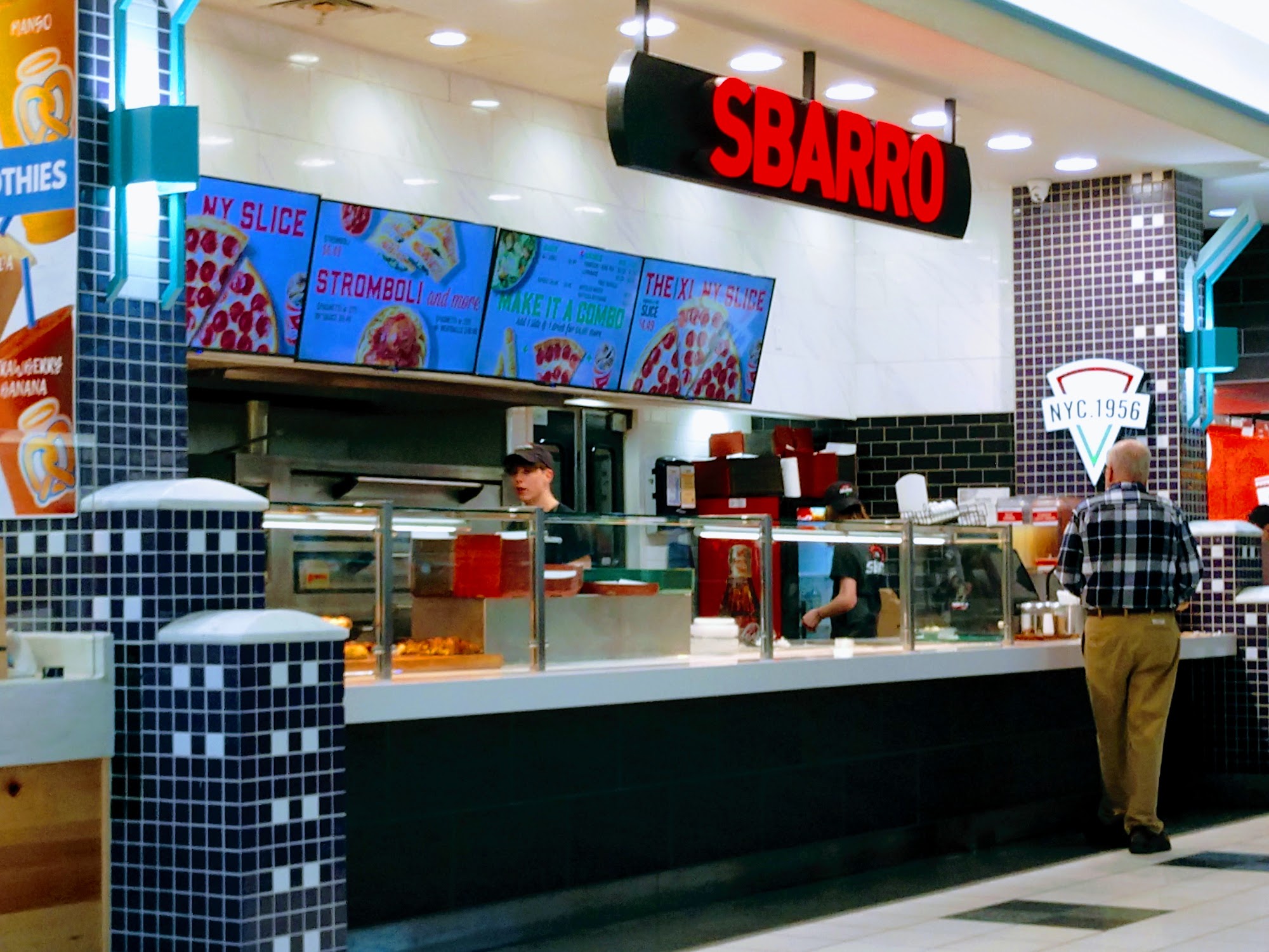 Sbarro Menu