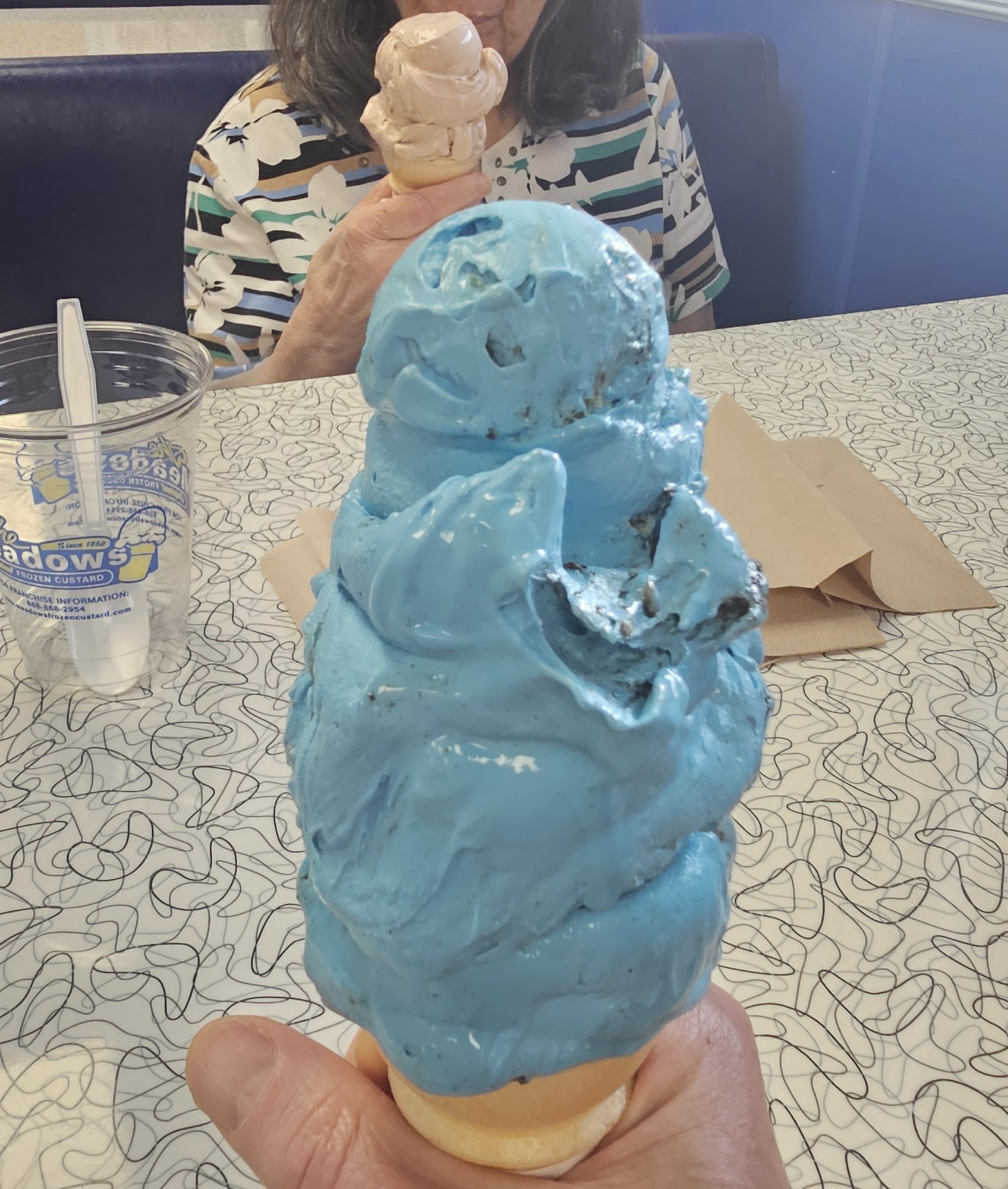 Meadows Original Frozen Custard Menu