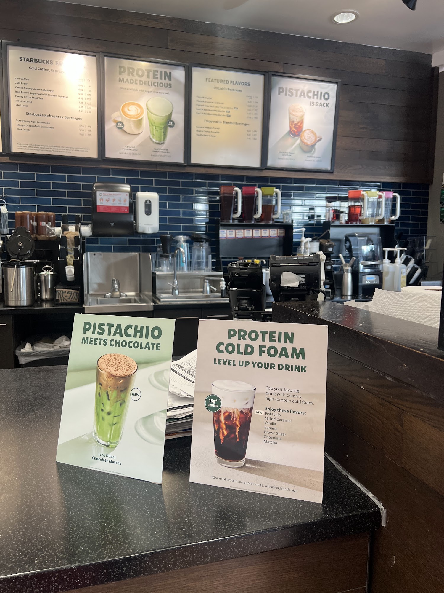 Starbucks Coffee Company Menu