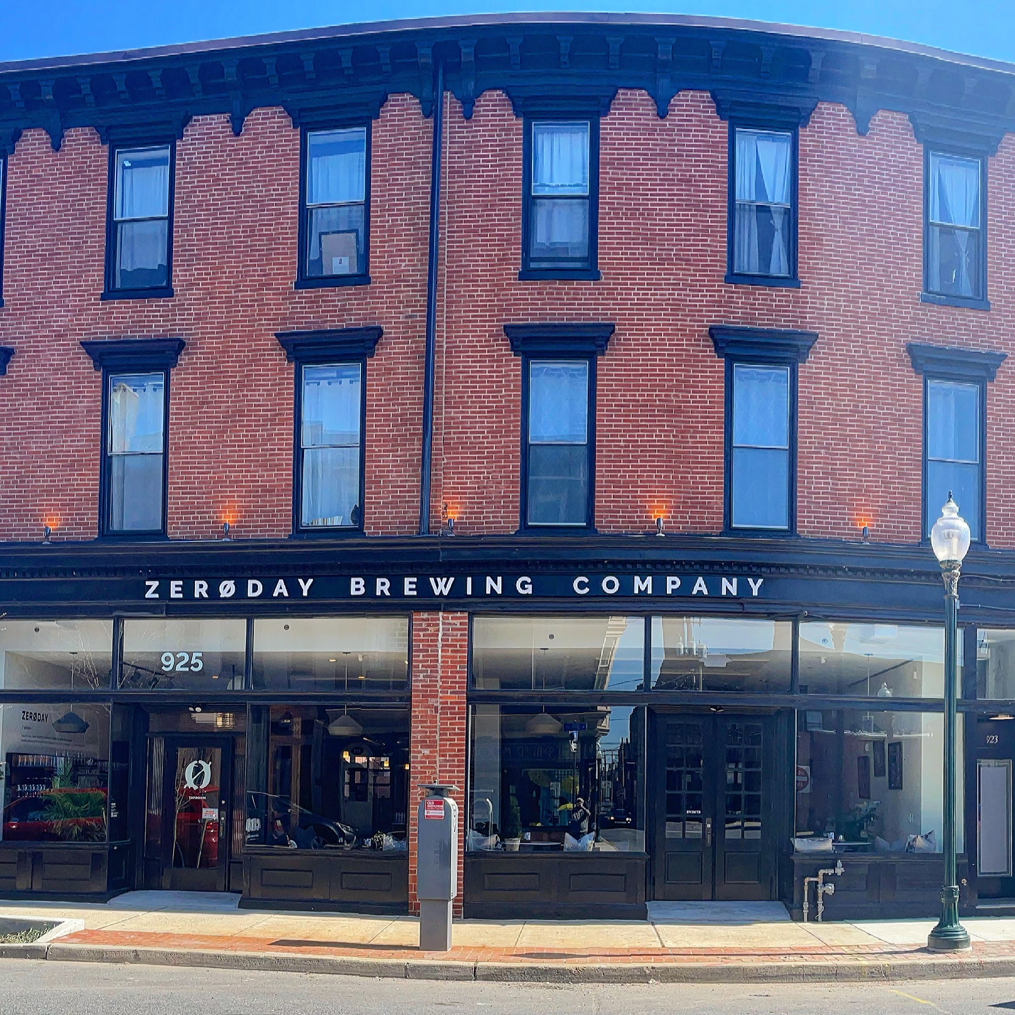 Zeroday Brewing Company Taproom Menu