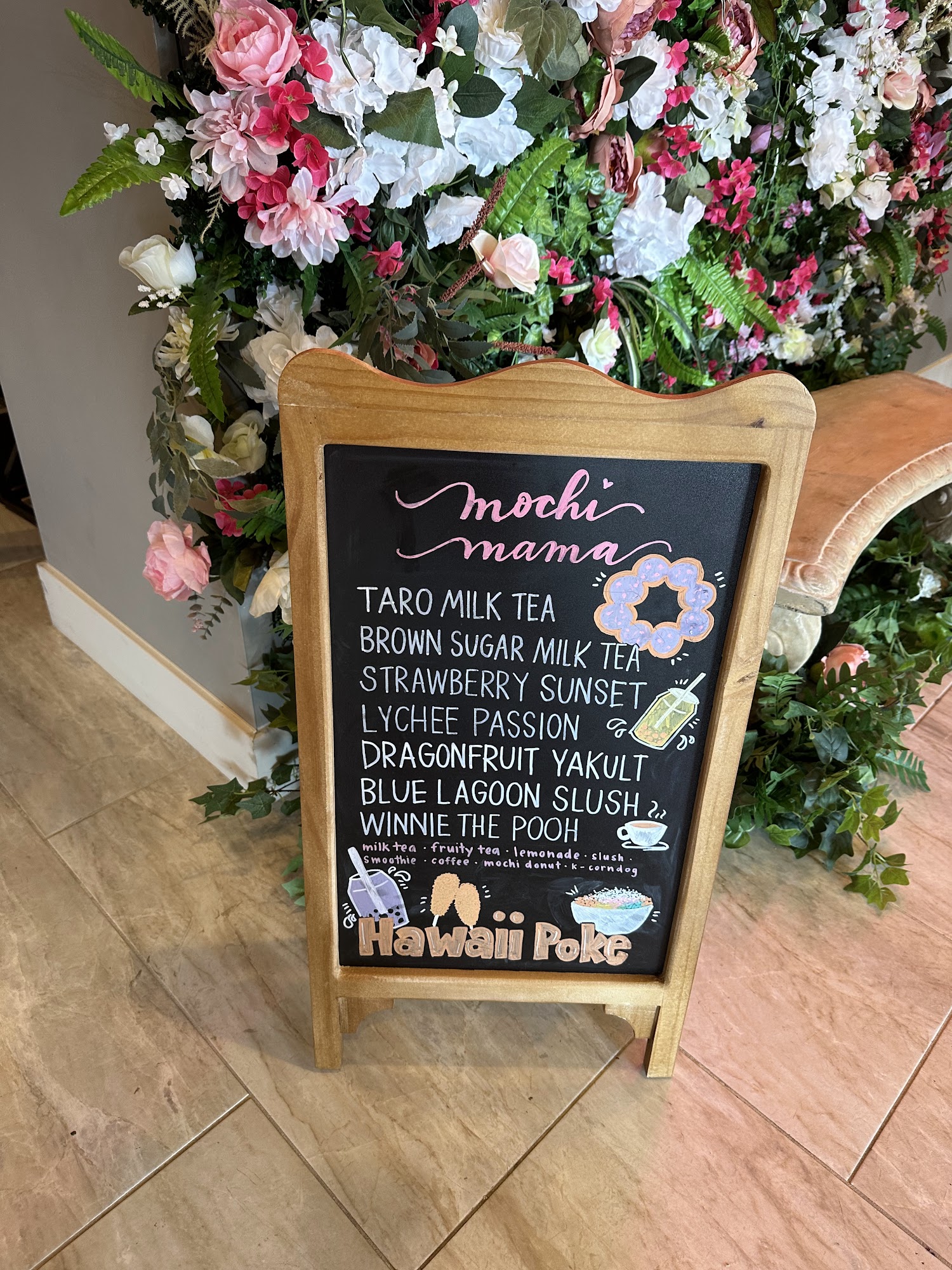 Mochi Mama Menu