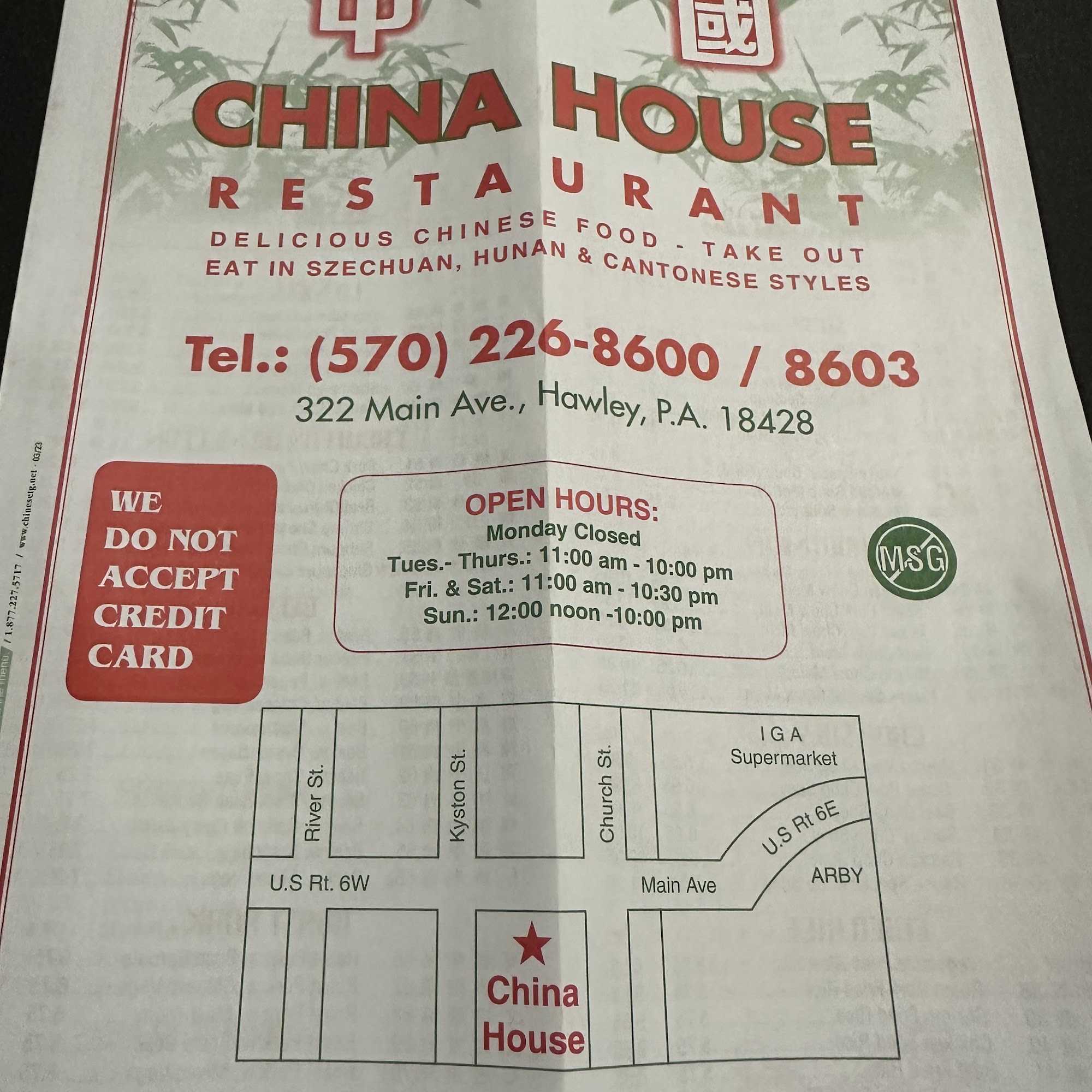 China House Hawley