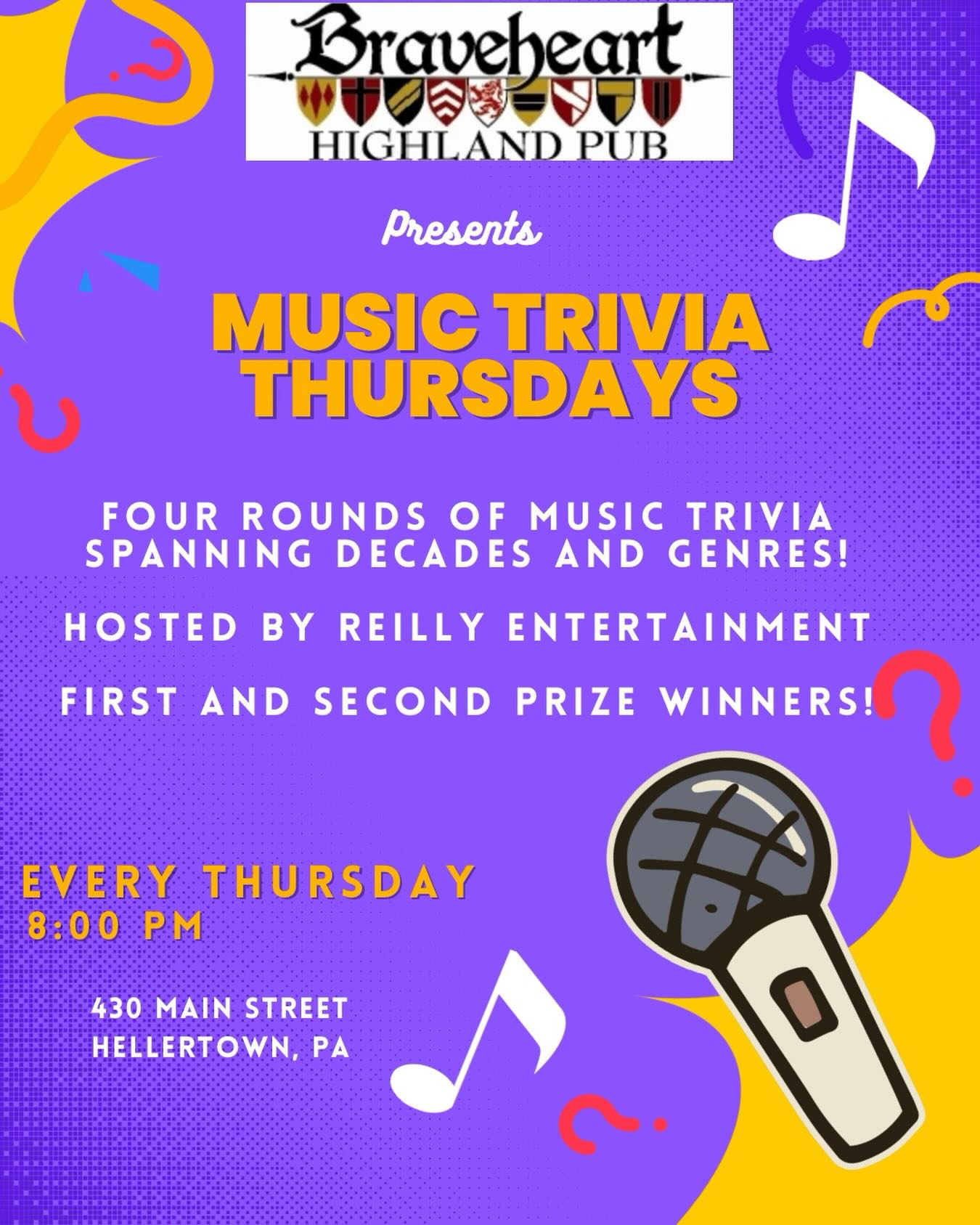 Braveheart Highland Pub Hellertown