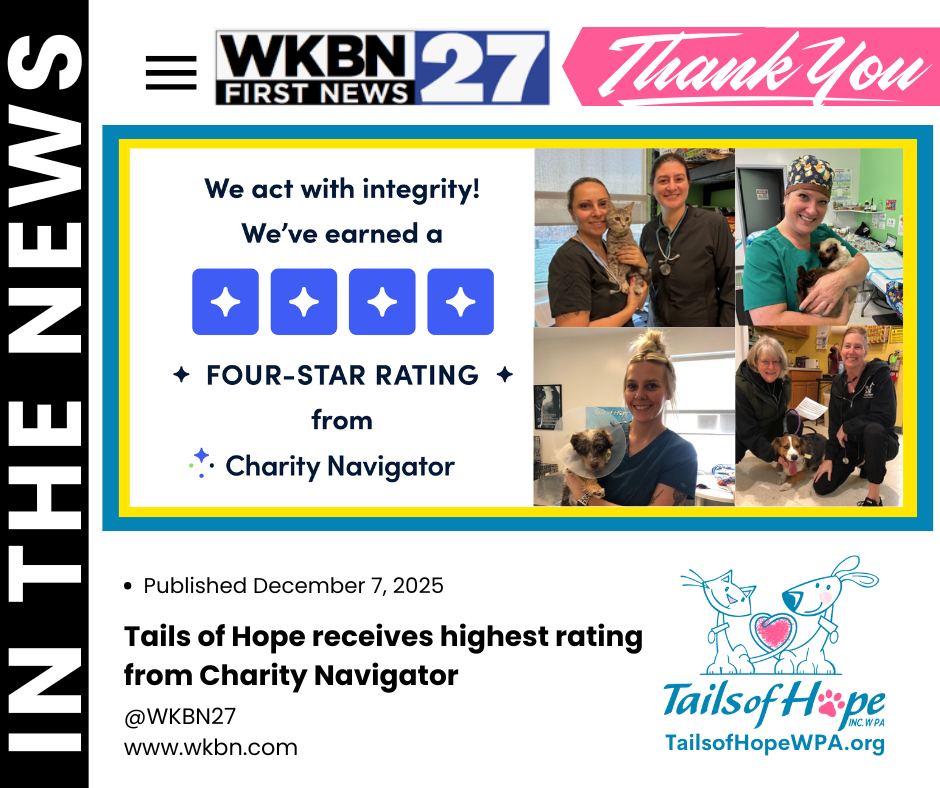 Tails of Hope, Inc. W PA Hermitage