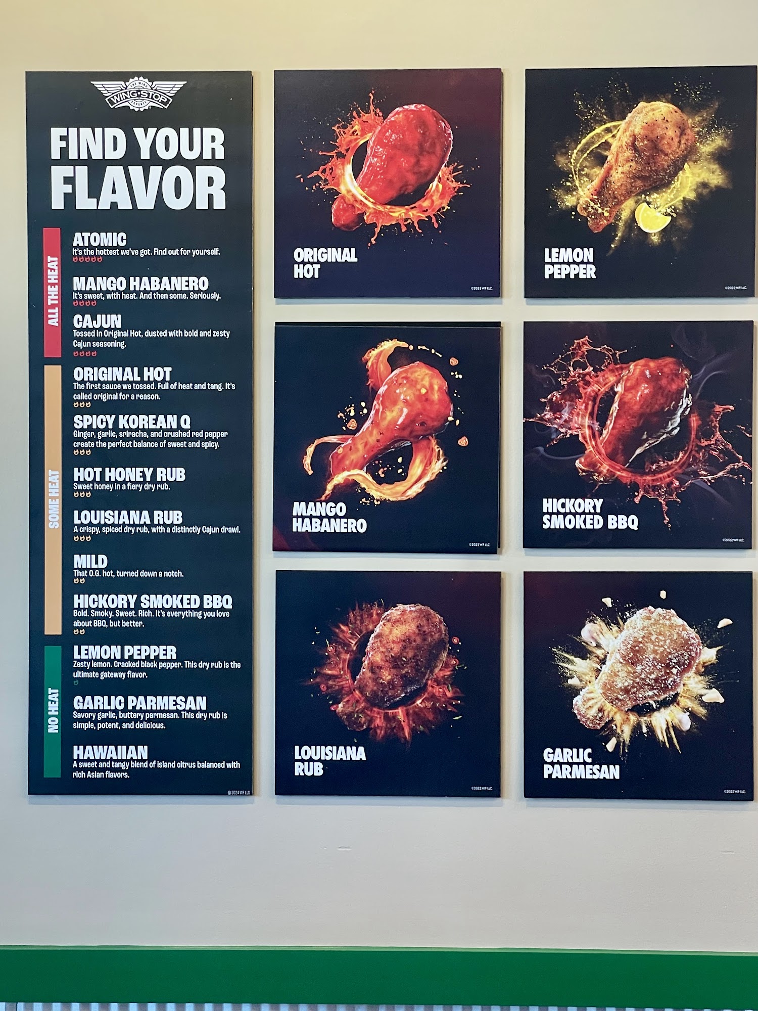 Wingstop Menu