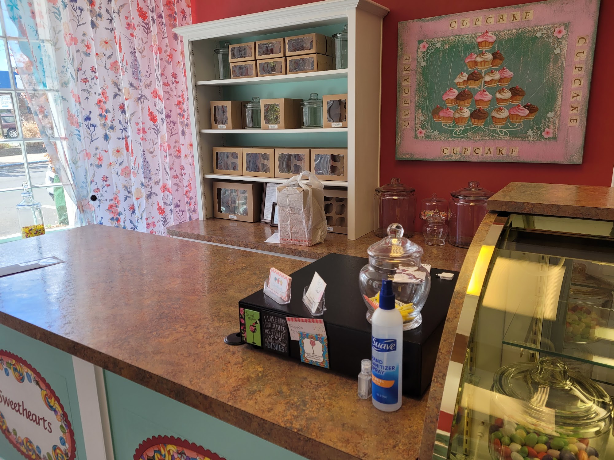 Sweethearts Confectionery Menu