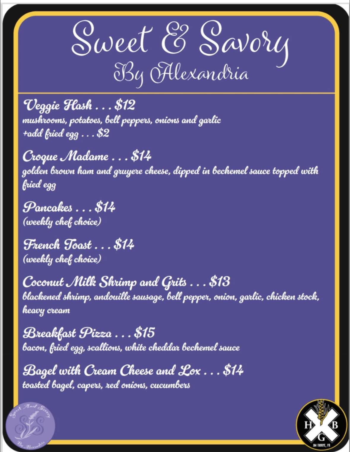 hairy guys brewing Menu