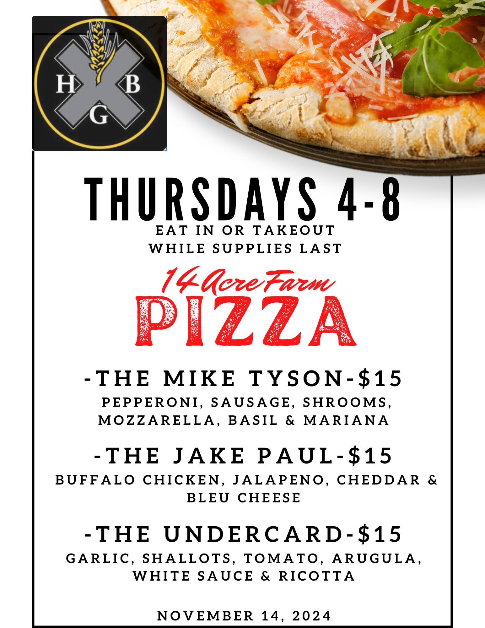 hairy guys brewing Menu