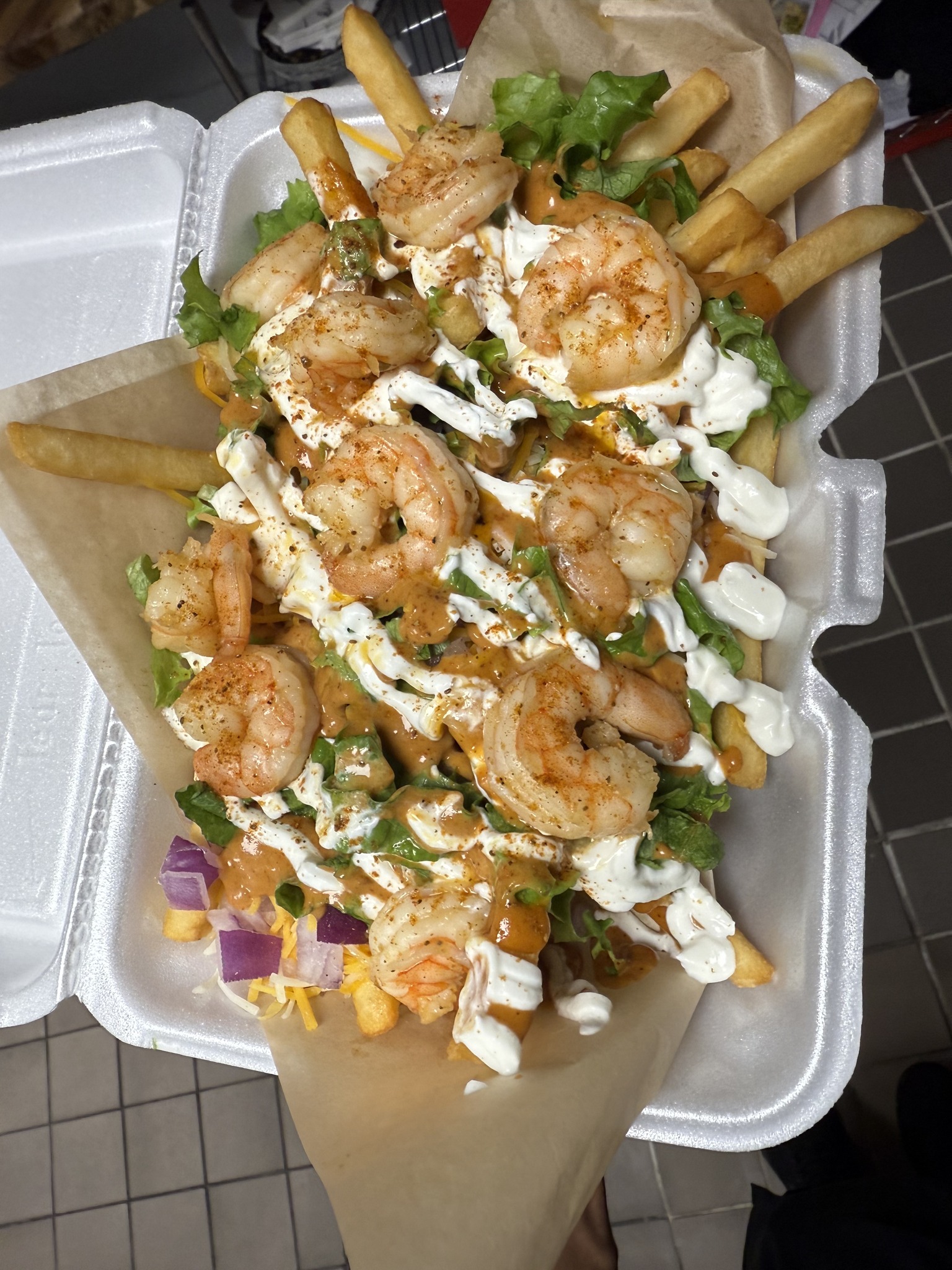 Outdoor spanish Food