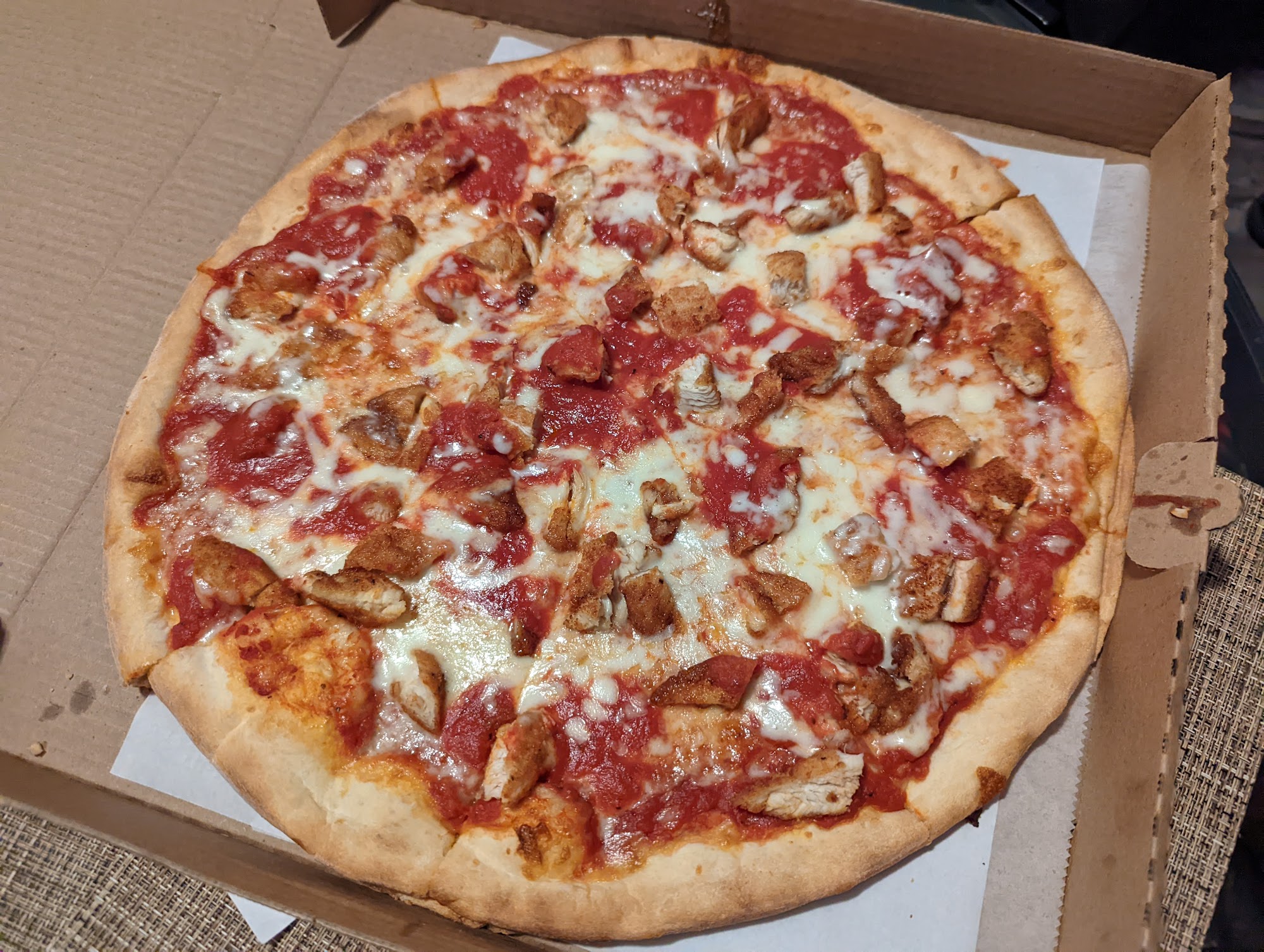 Luigi's Pizzarama Menu