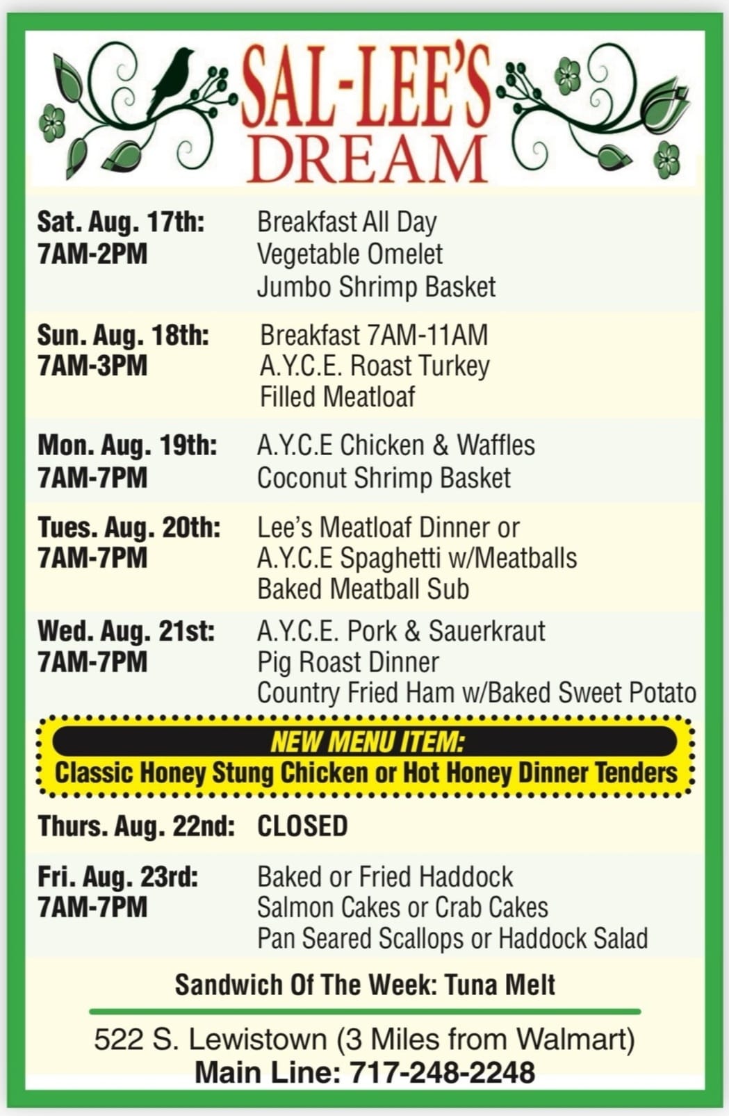 Photo credit: Facebook