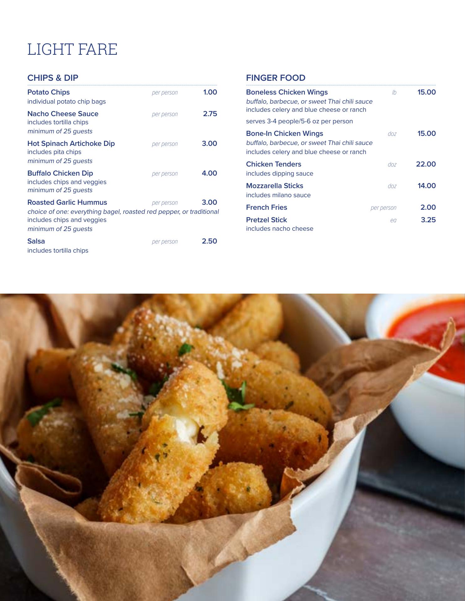 Blue Apple Café Menu