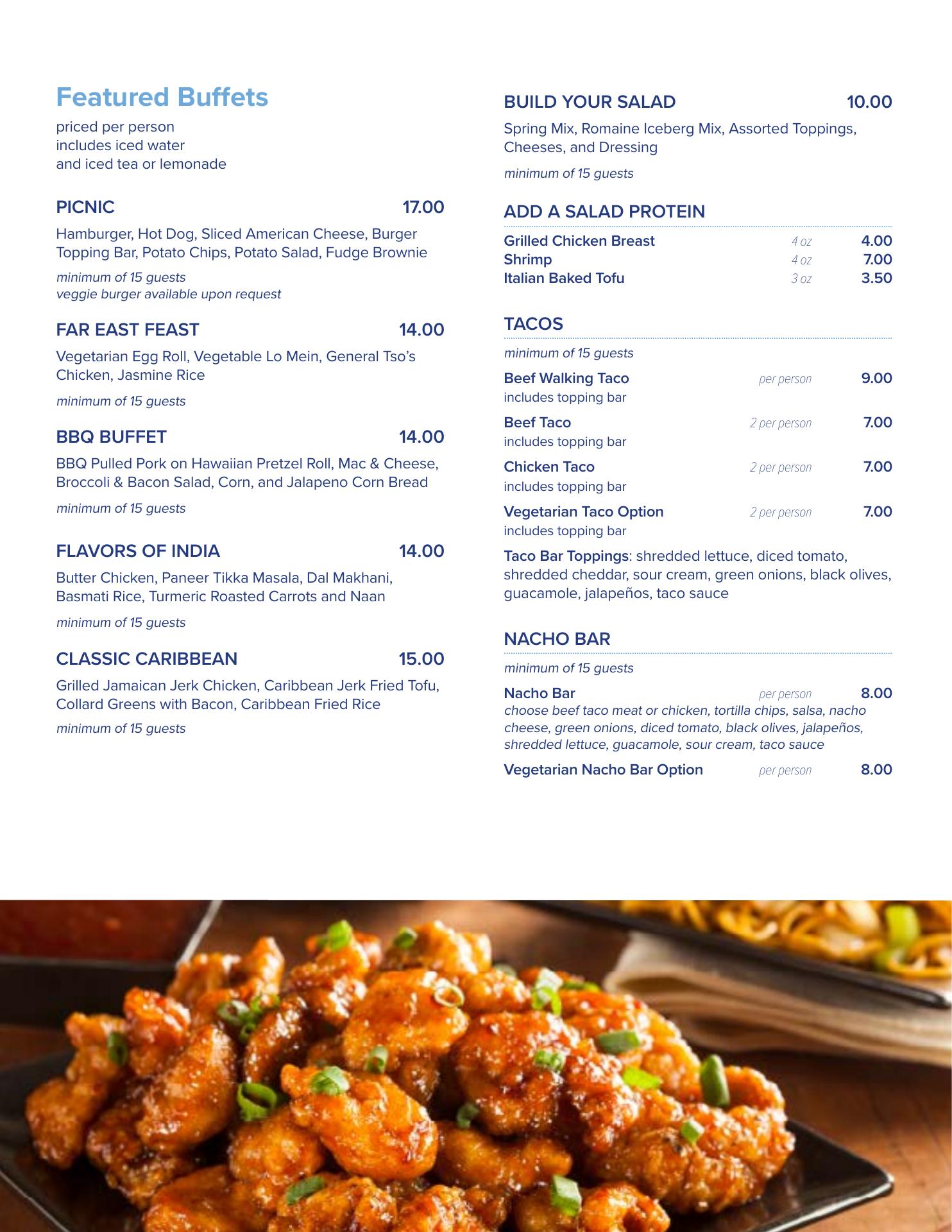 Blue Apple Café Menu
