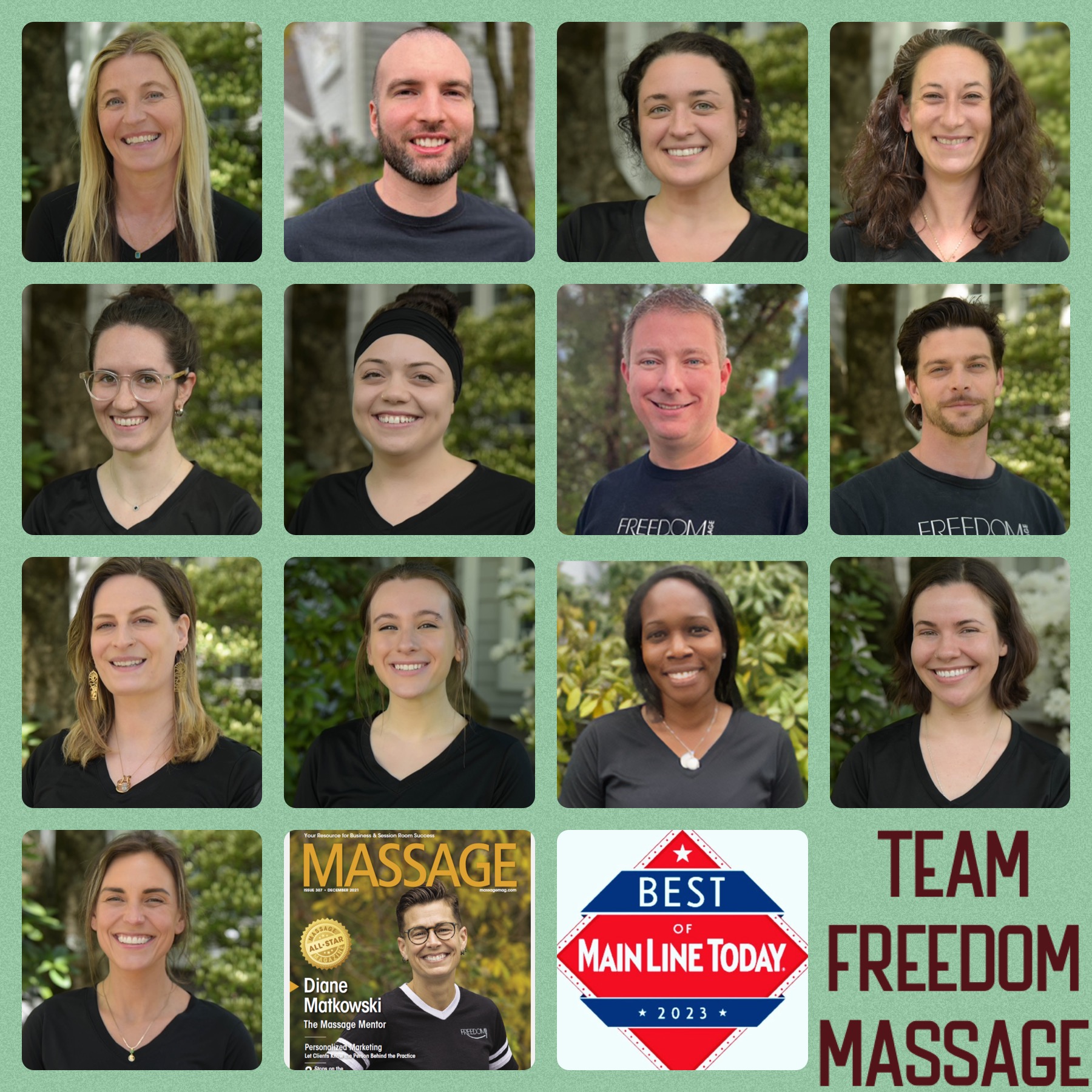 Freedom Massage, Malvern