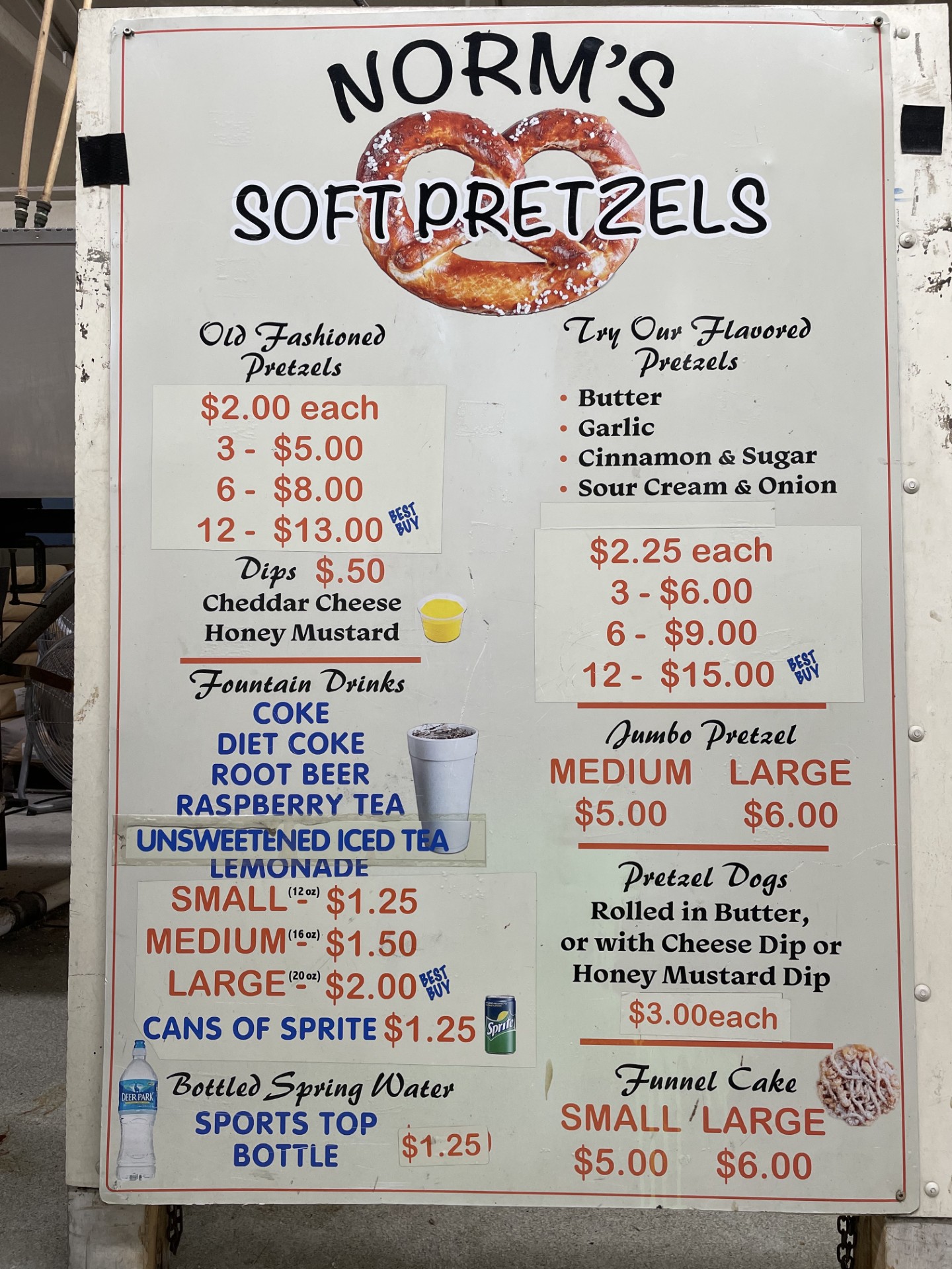 Mary Jane's Bake Shop Menu