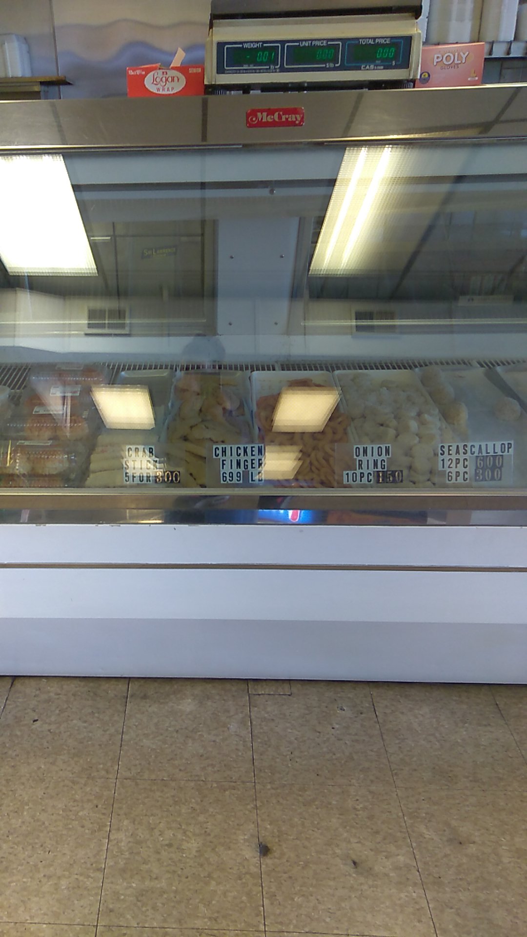 Seafood Connection Menu