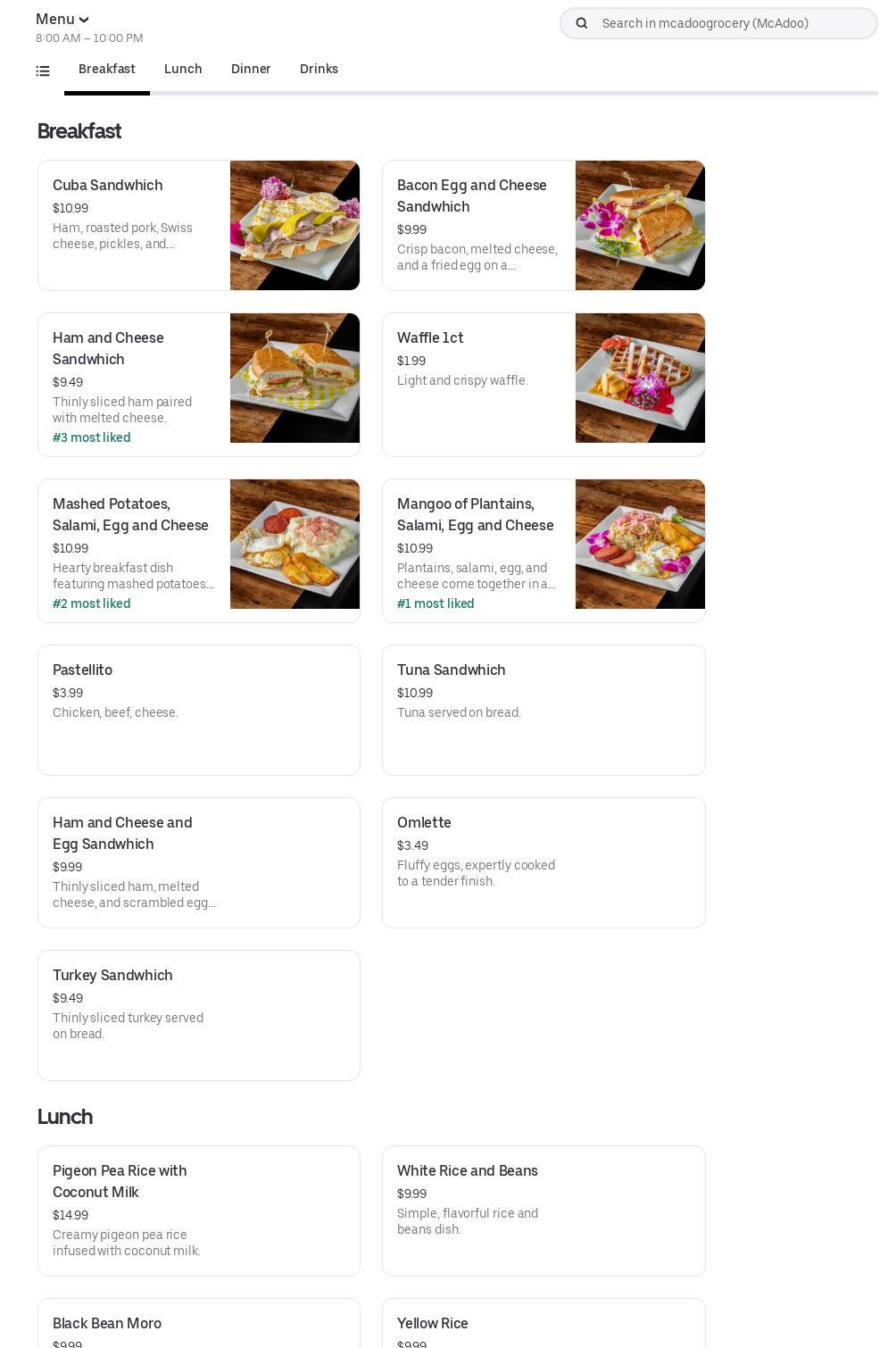 Photo credit: Posmates