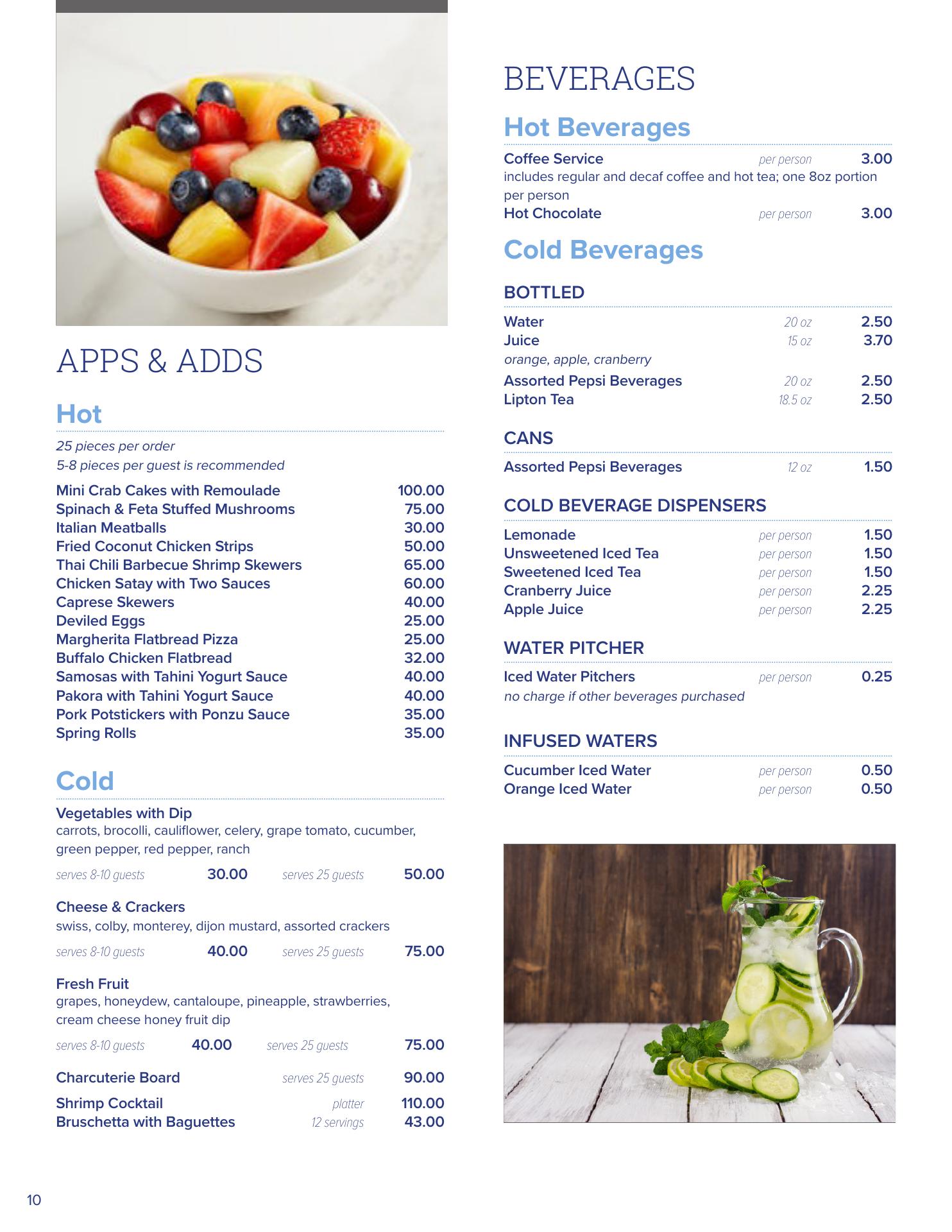 Brodhead Bistro Menu