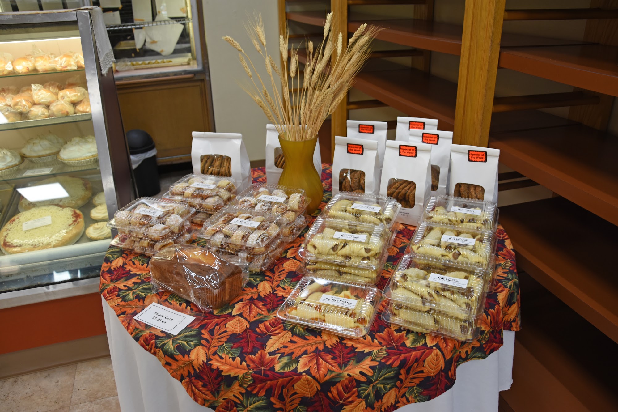 Keystone Bakery Menu