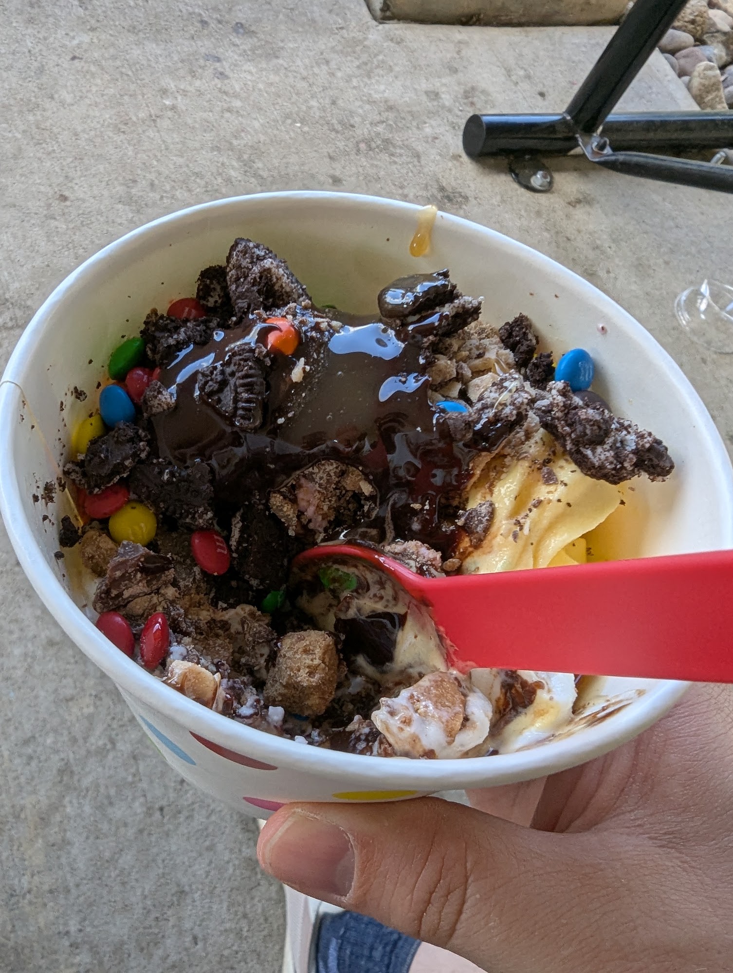 Redberry Frozen Yogurt Menu