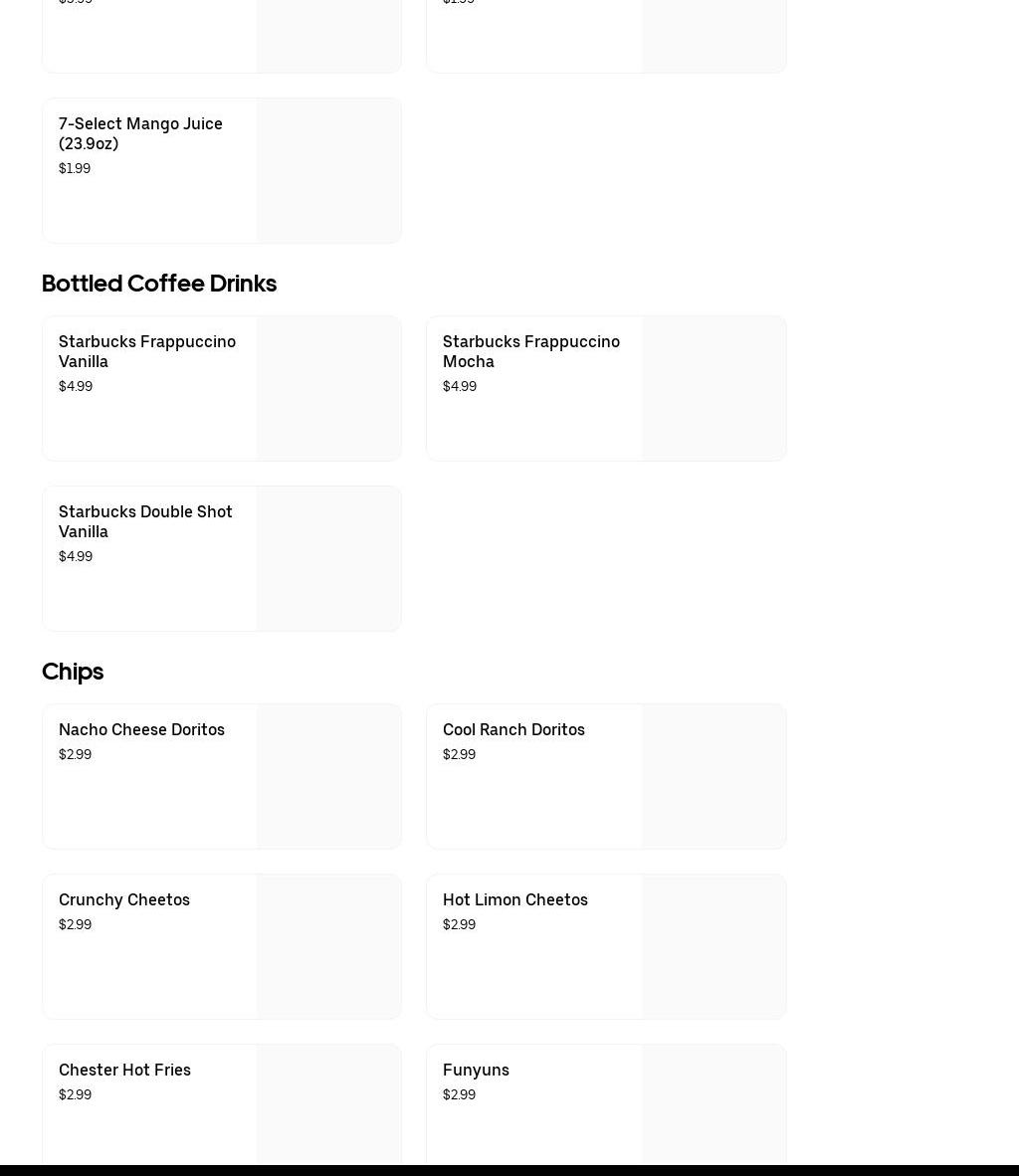 Raise the Roost Menu