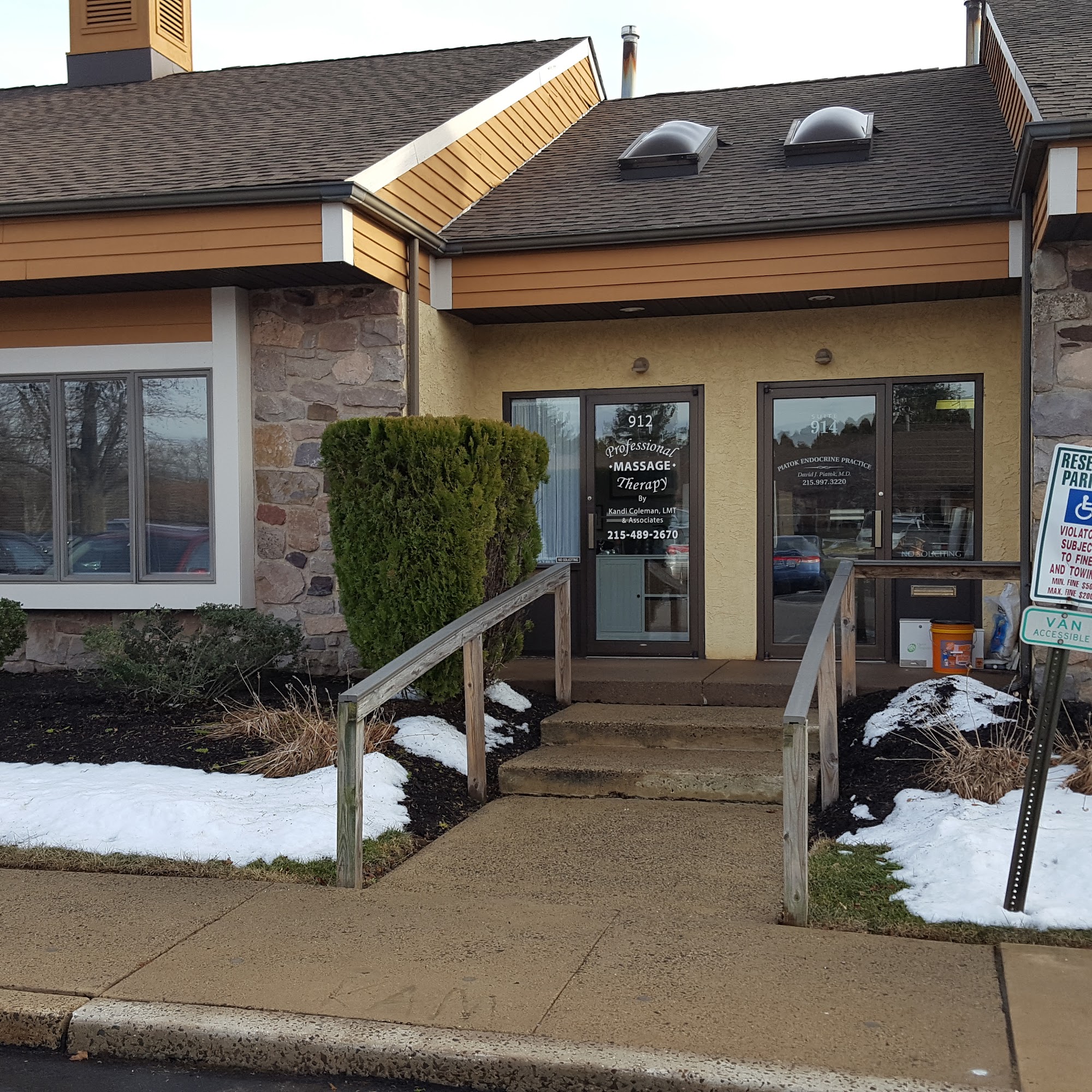 Professional Massage Therapy by Kandi Coleman & Associates 912 Town Ctr, New Britain Pennsylvania 18901