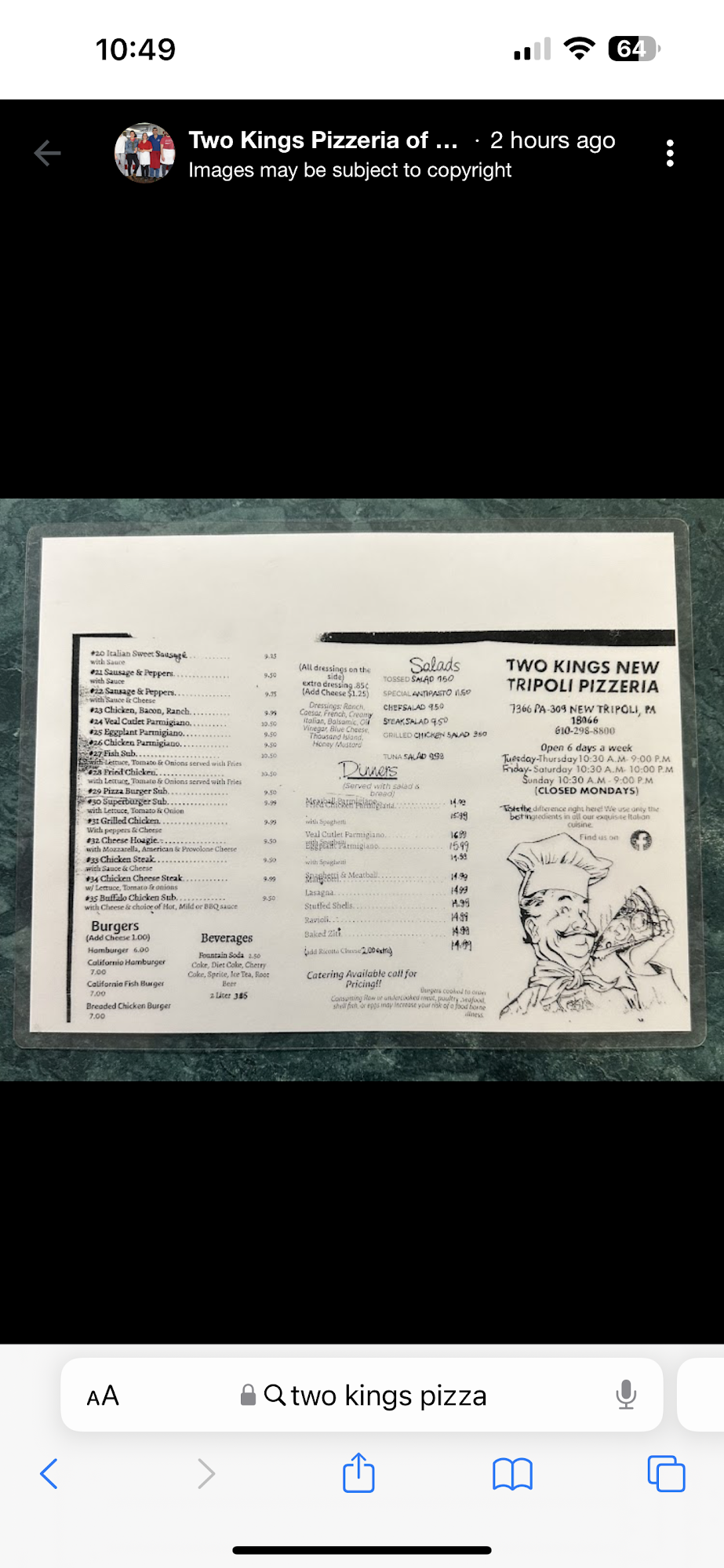 Photo credit: Google