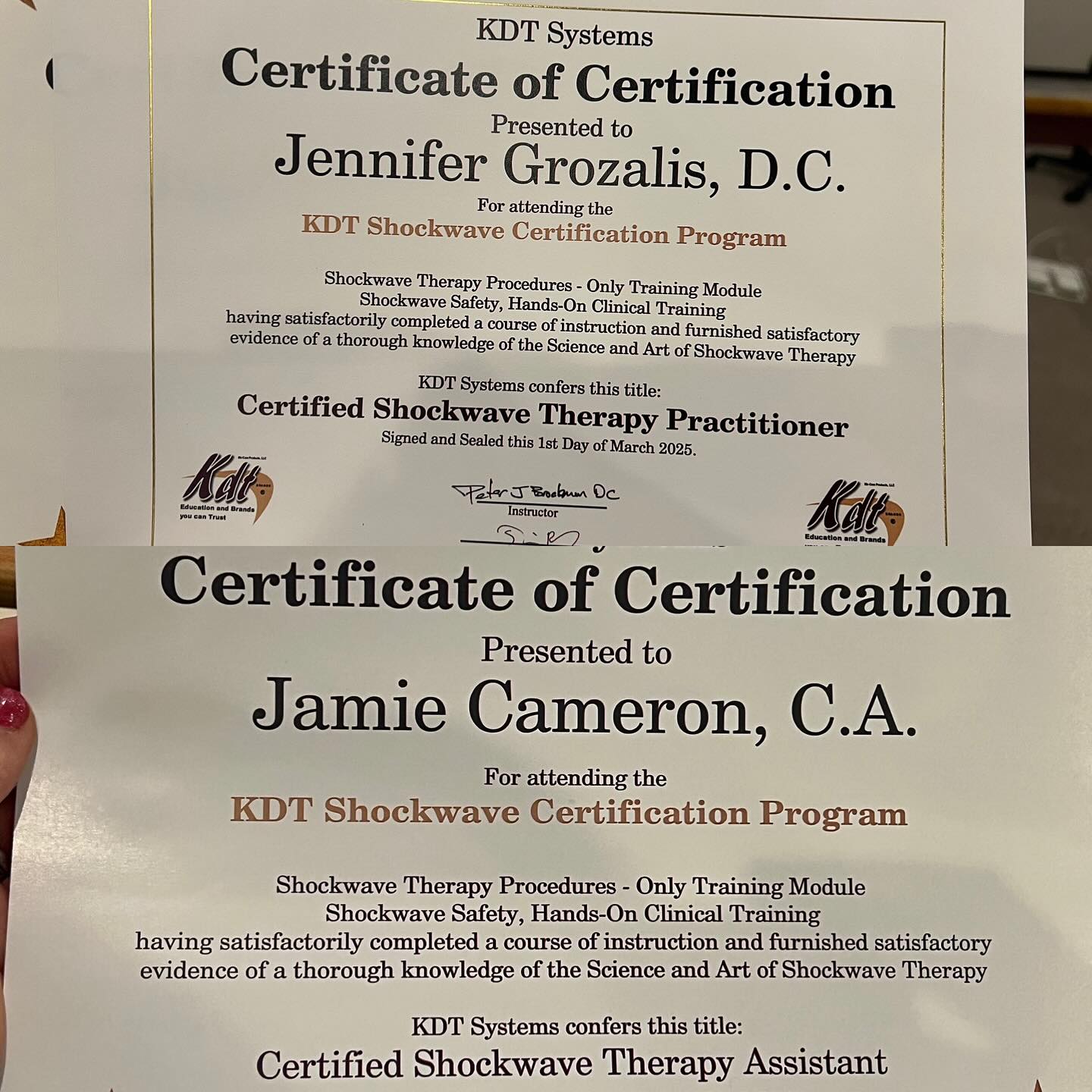 Jennifer Smith Grozalis, DC