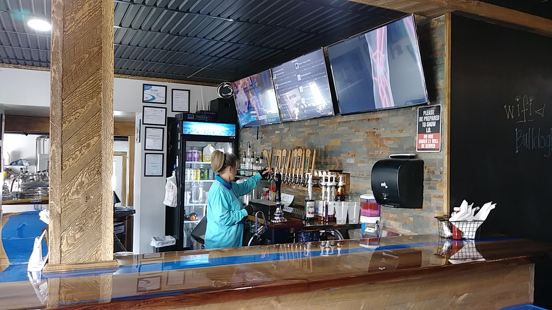 Whiskers Brewing Inc Menu