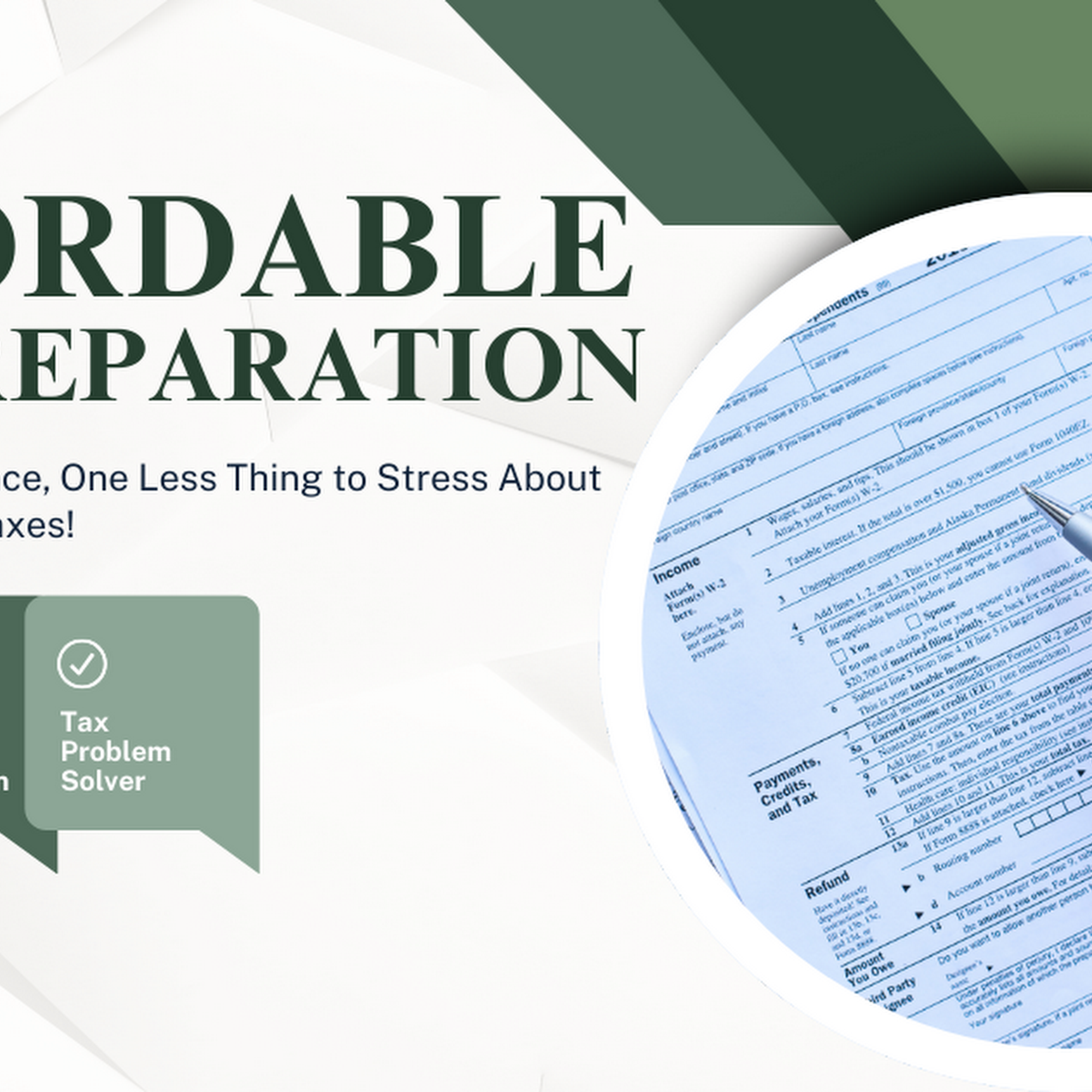 Affordable Tax Preparation