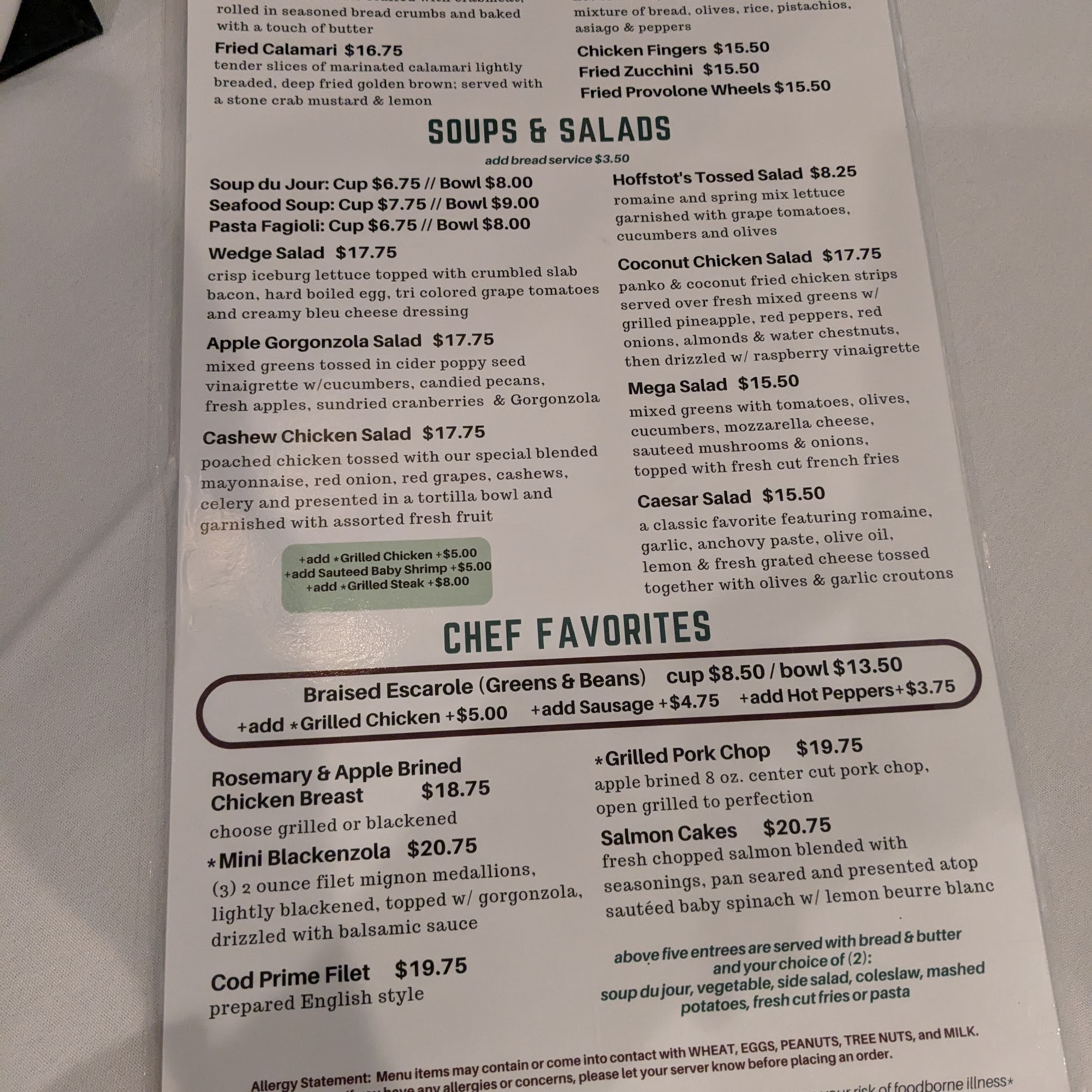 Hoffstot's Cafe Monaco Oakmont