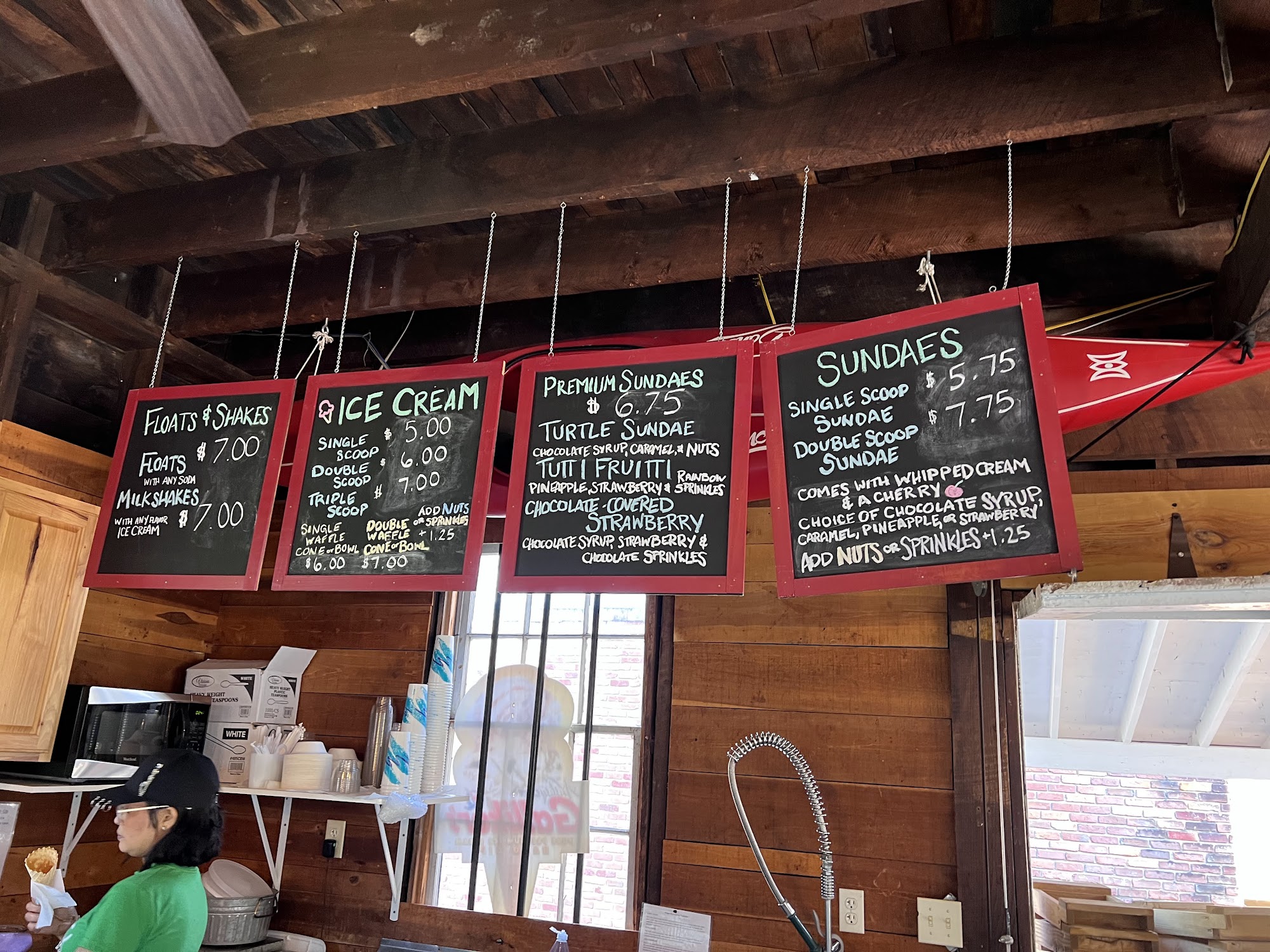 Ohiopyle Old Mill General Store Menu