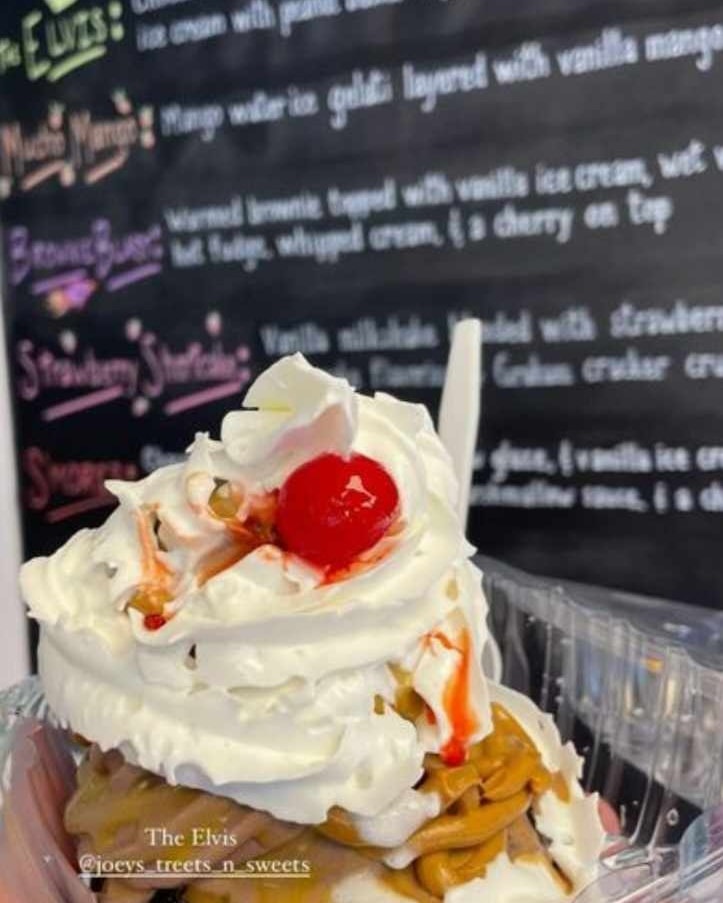 Joey's Treets & Sweets Menu