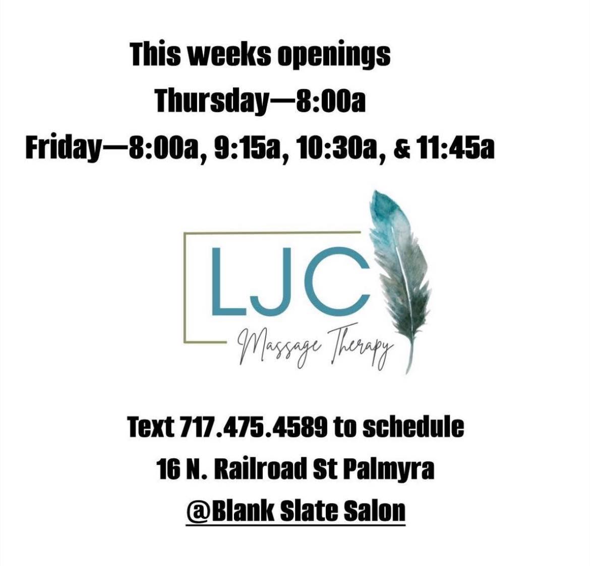 Loren J. Cook Massage Therapy Loren J Cook Massage Therapy, 16 N Railroad St, Palmyra Pennsylvania 17078