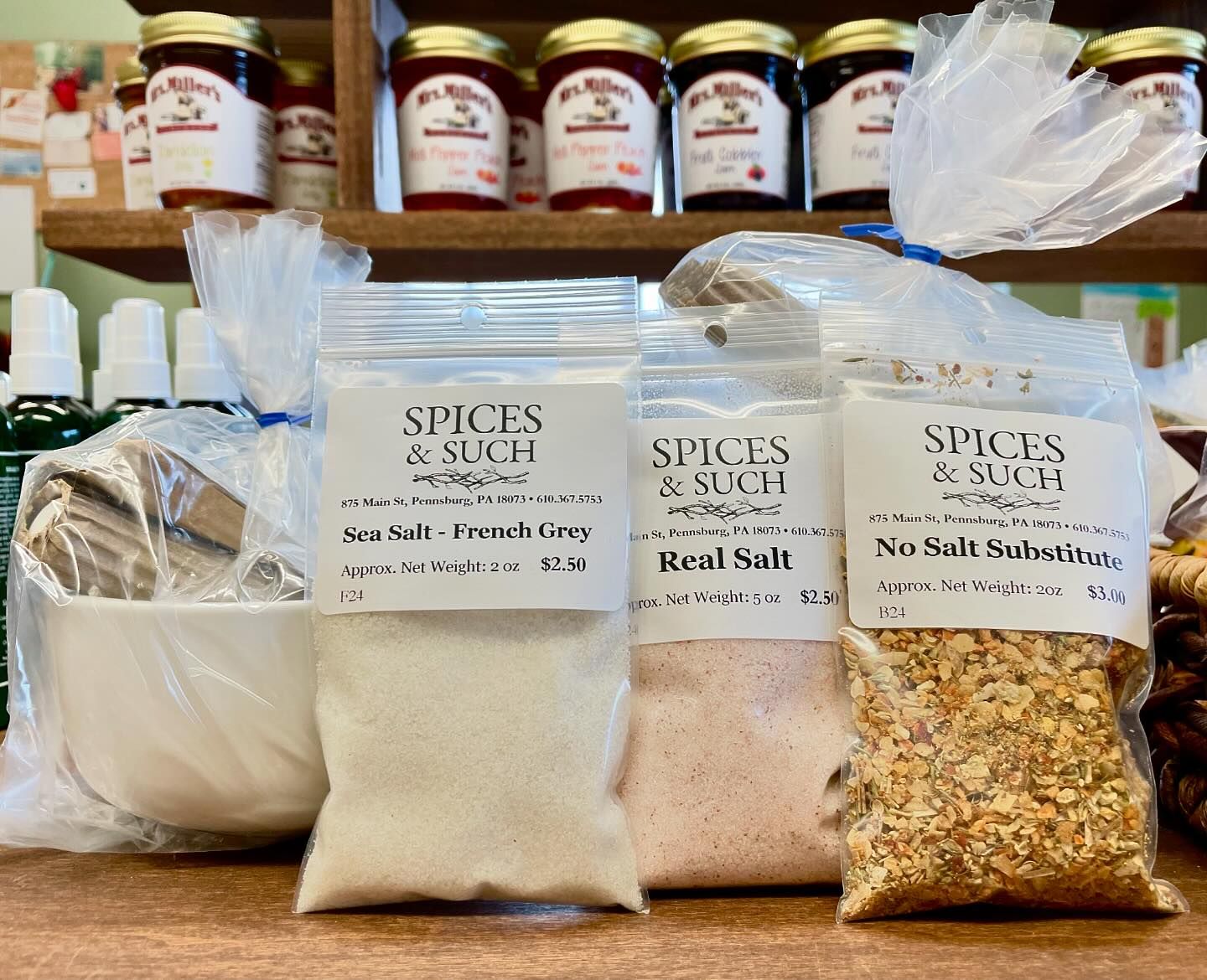 Spices & Such Menu