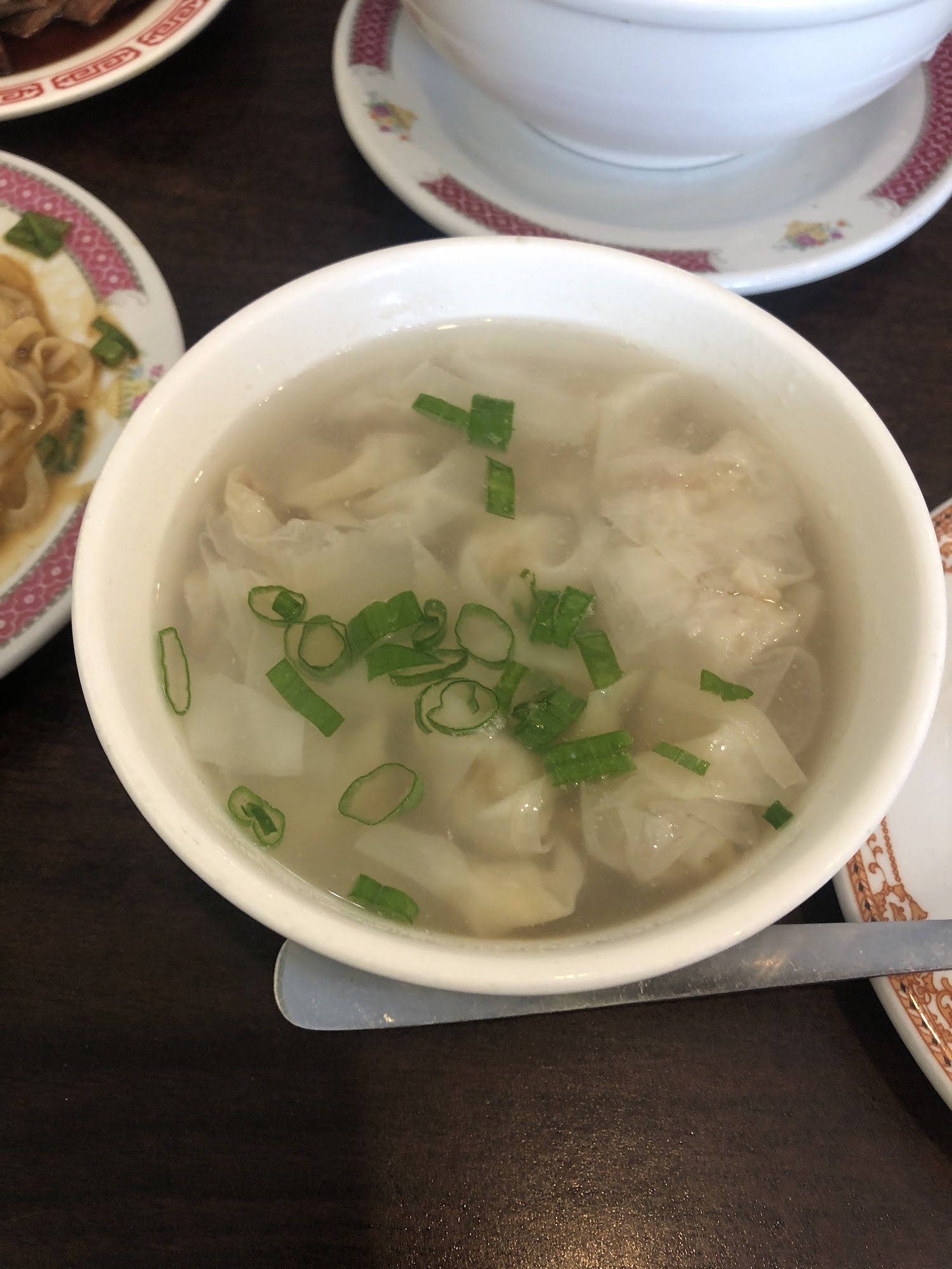 Ming River Sidewalk House Menu