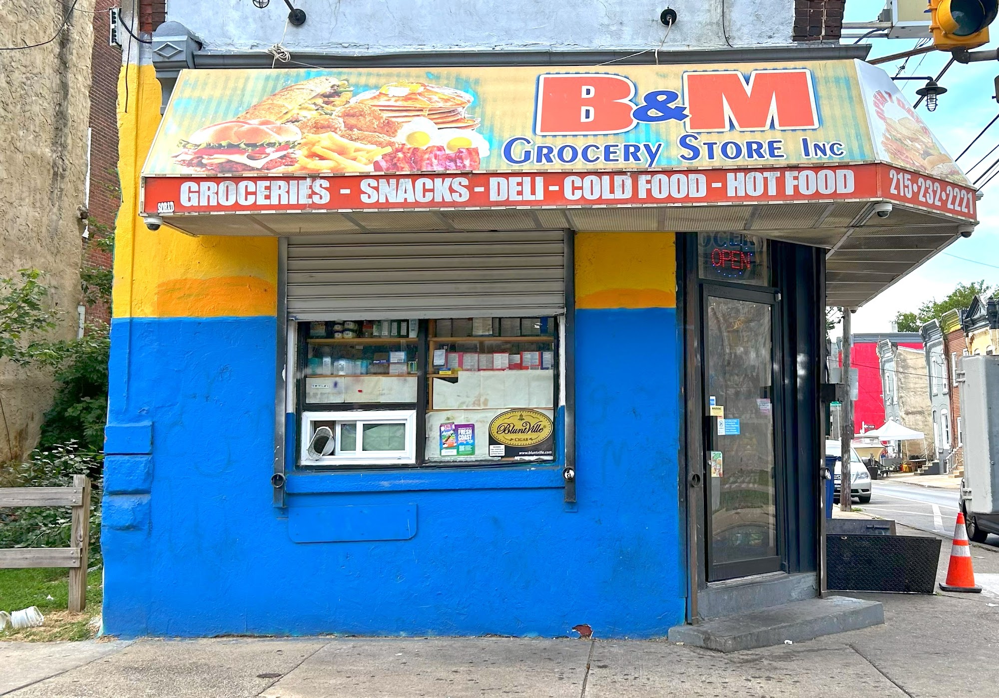 B&M Grocery Menu