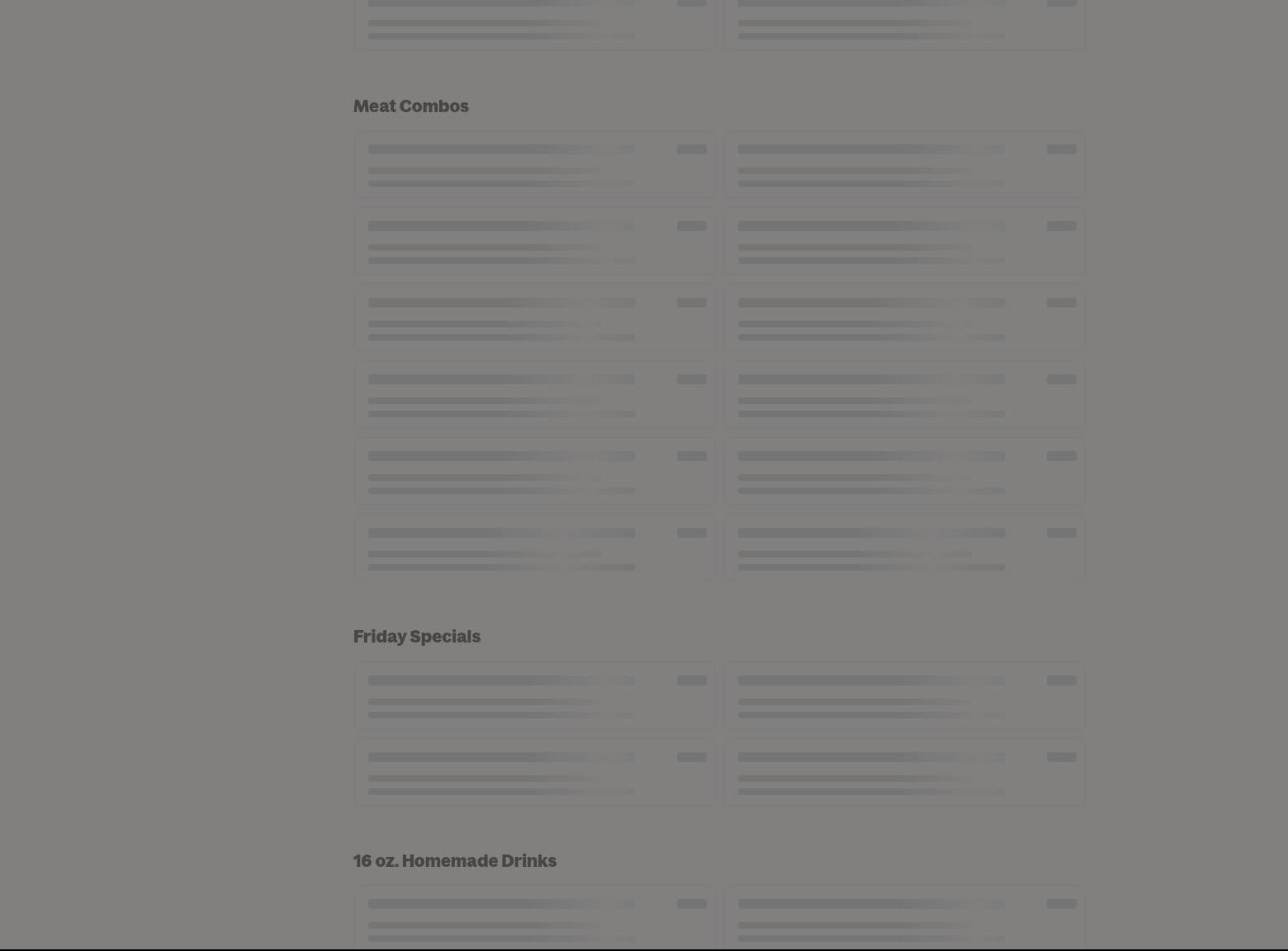 Cibao Restaurant Menu