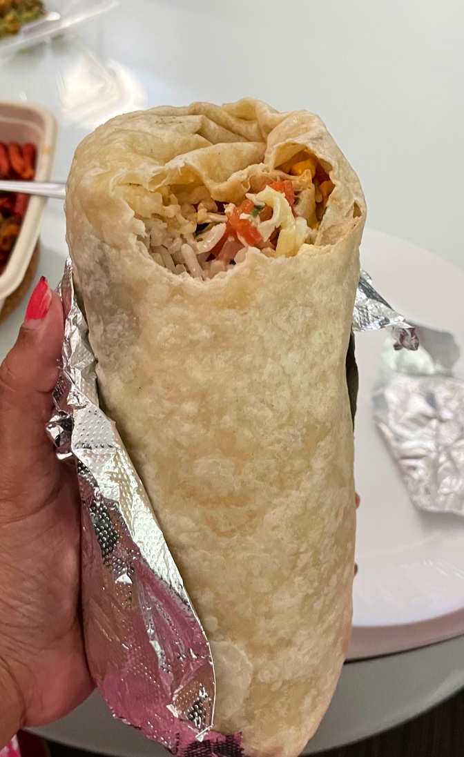 Jackass Burrito Menu