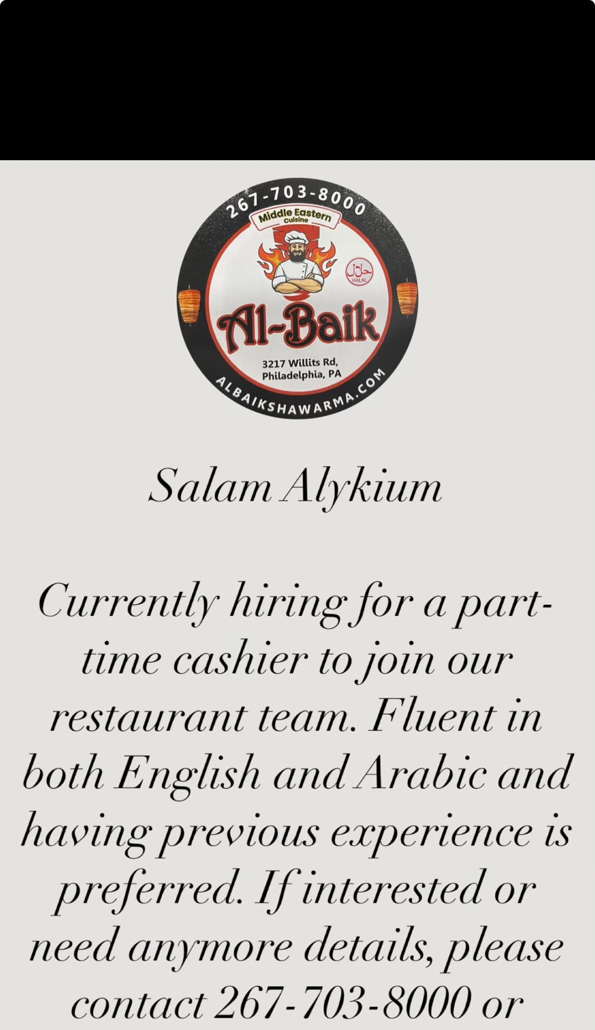 Photo credit: facebook