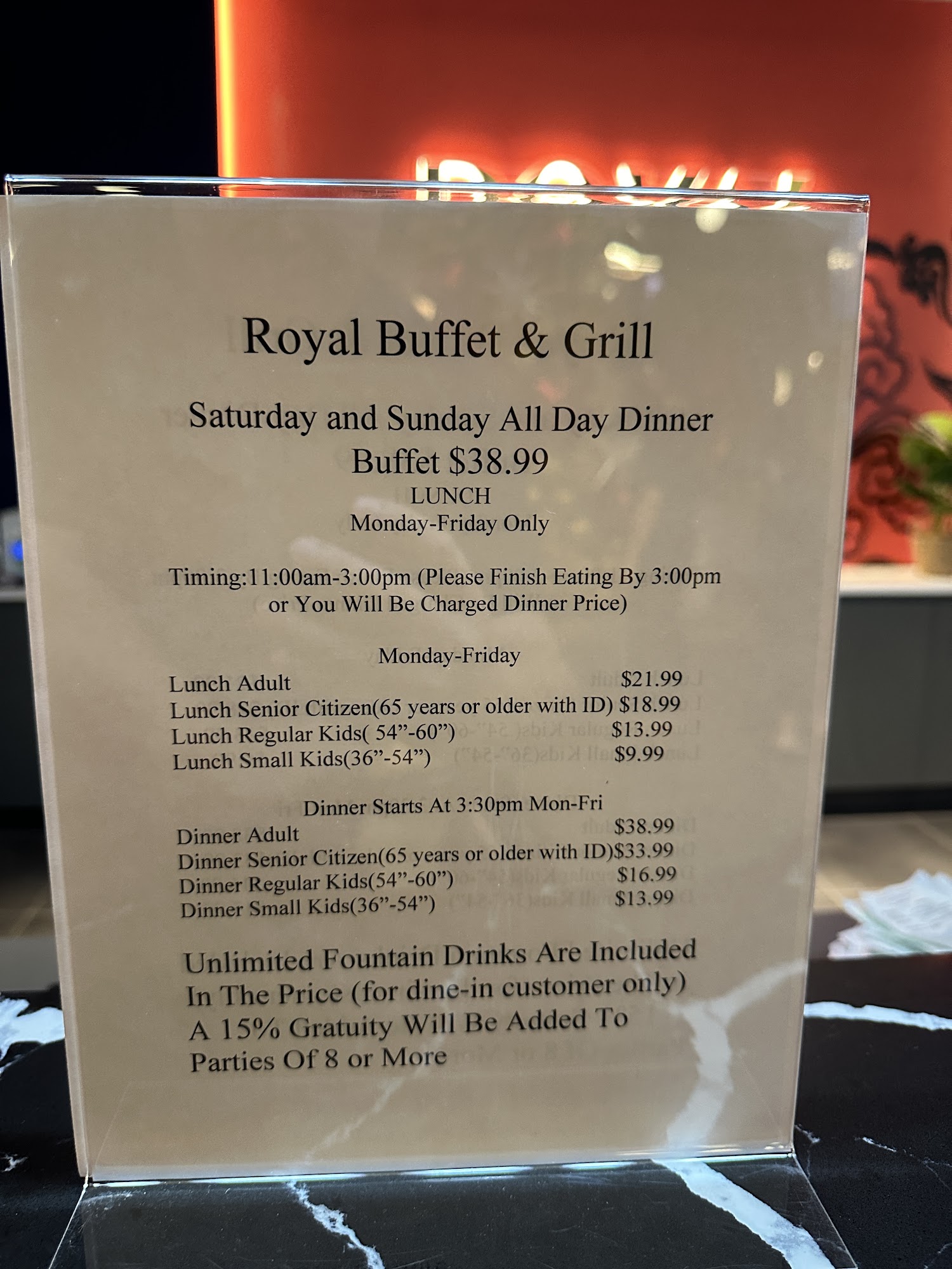 Royal buffet and grill, Philadelphia - Menu, Reviews (156), Photos (16 ...