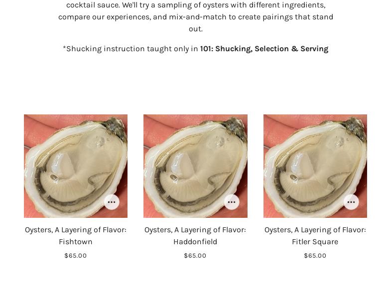 Fishtown Seafood Menu