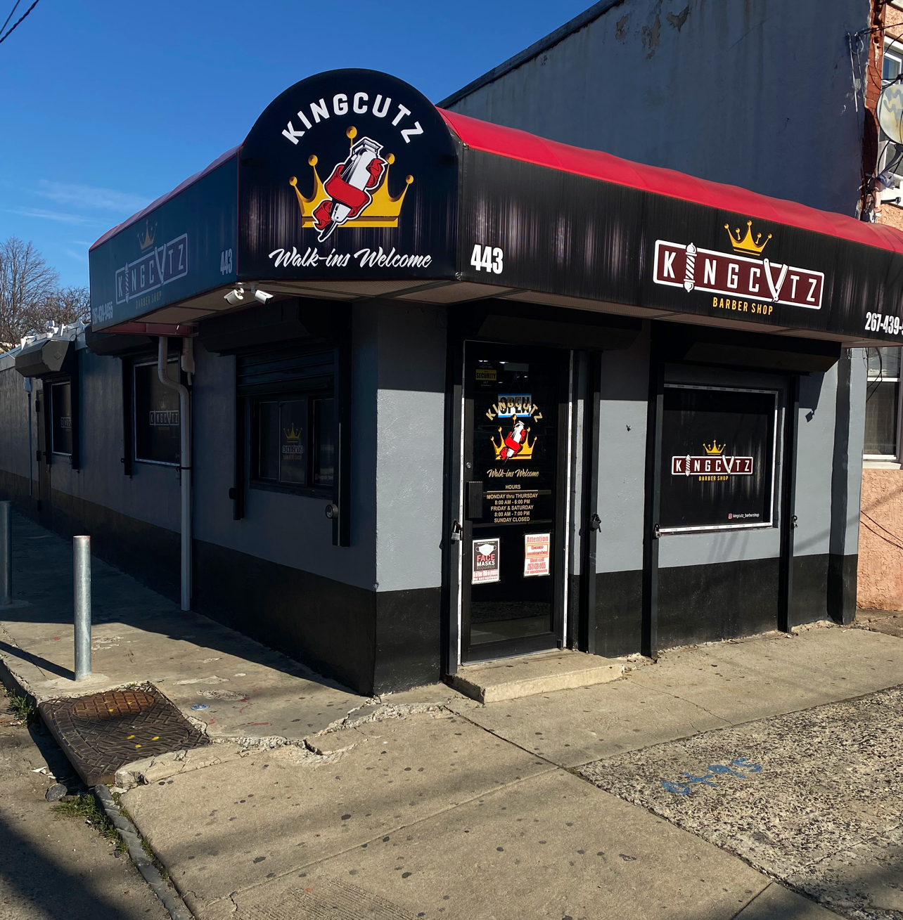 King cutz barbershop 443 W Somerset St, Philadelphia Pennsylvania 19133