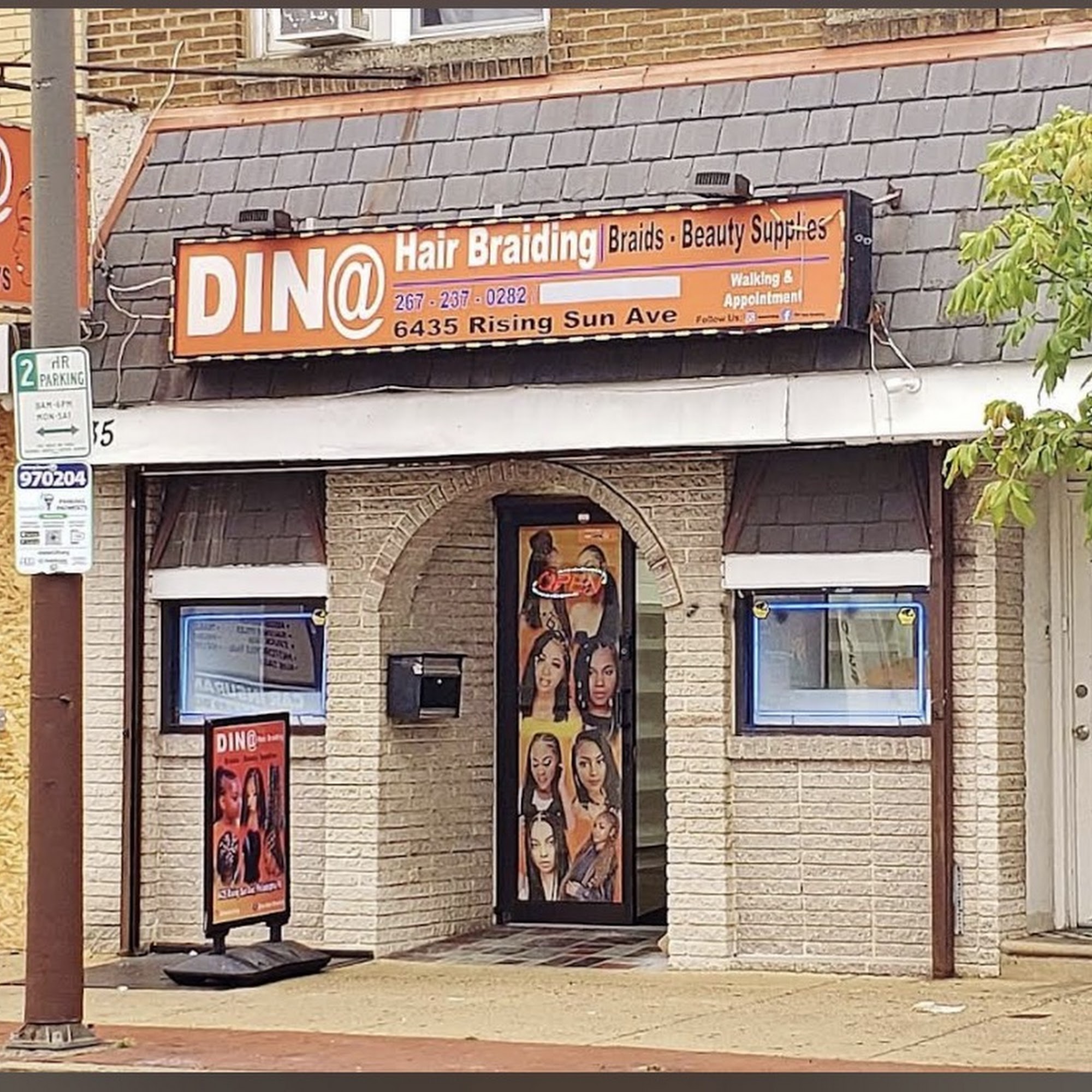 Dina Hair Braiding 6435 Rising Sun Ave, Philadelphia Pennsylvania 19111