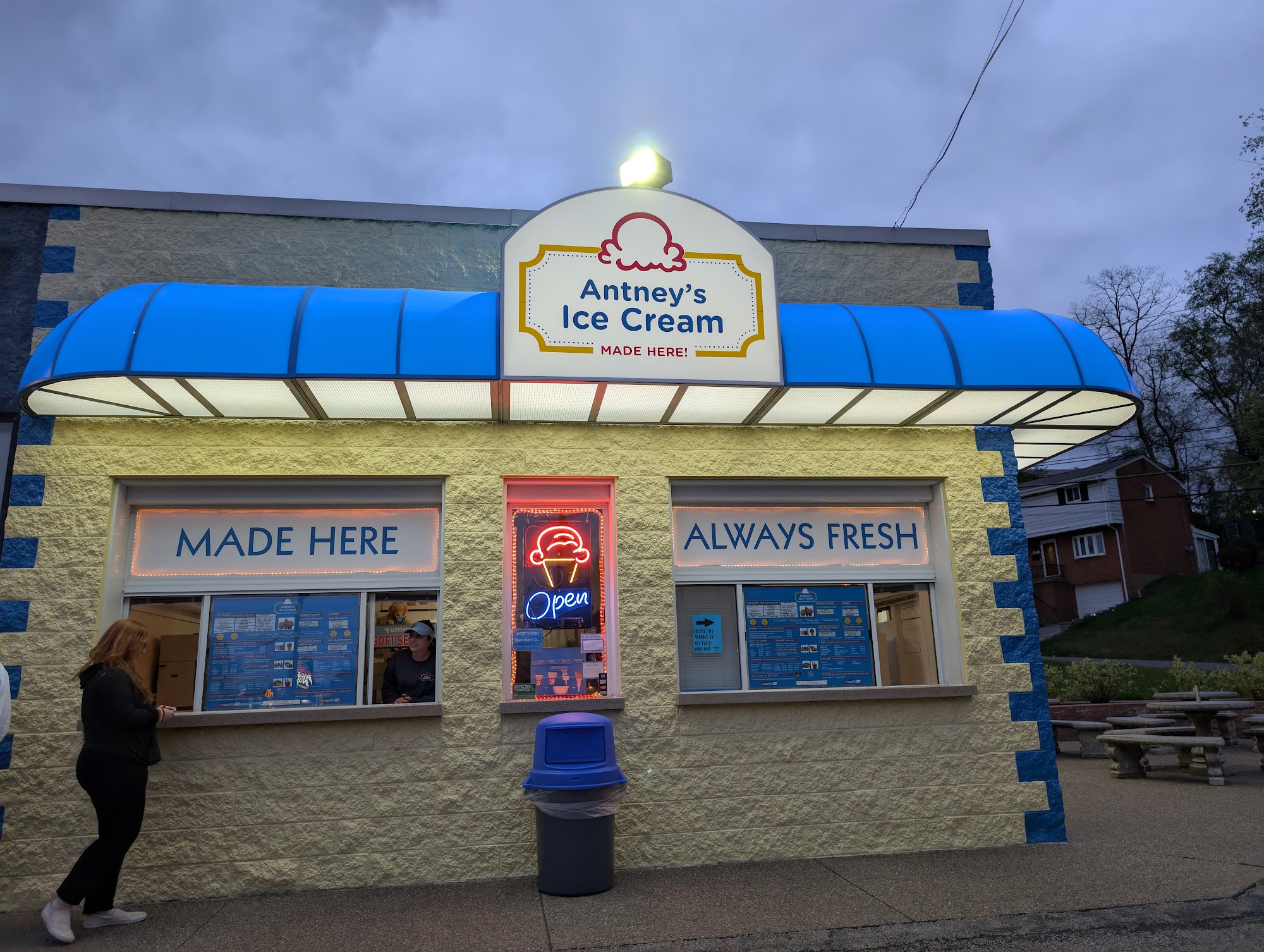 Antney's Ice Cream Pittsburgh