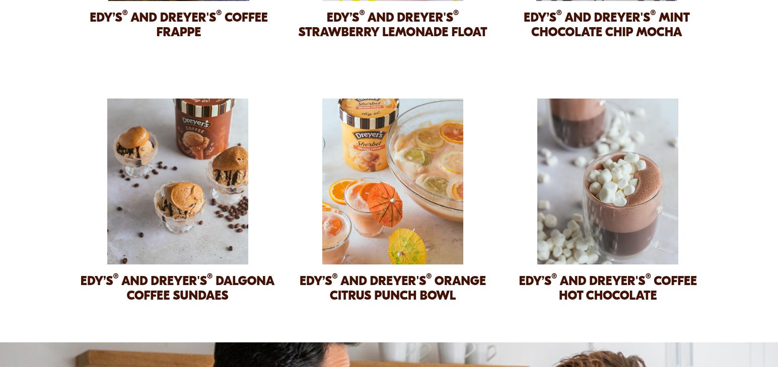 Edy's Grand Ice Cream Menu