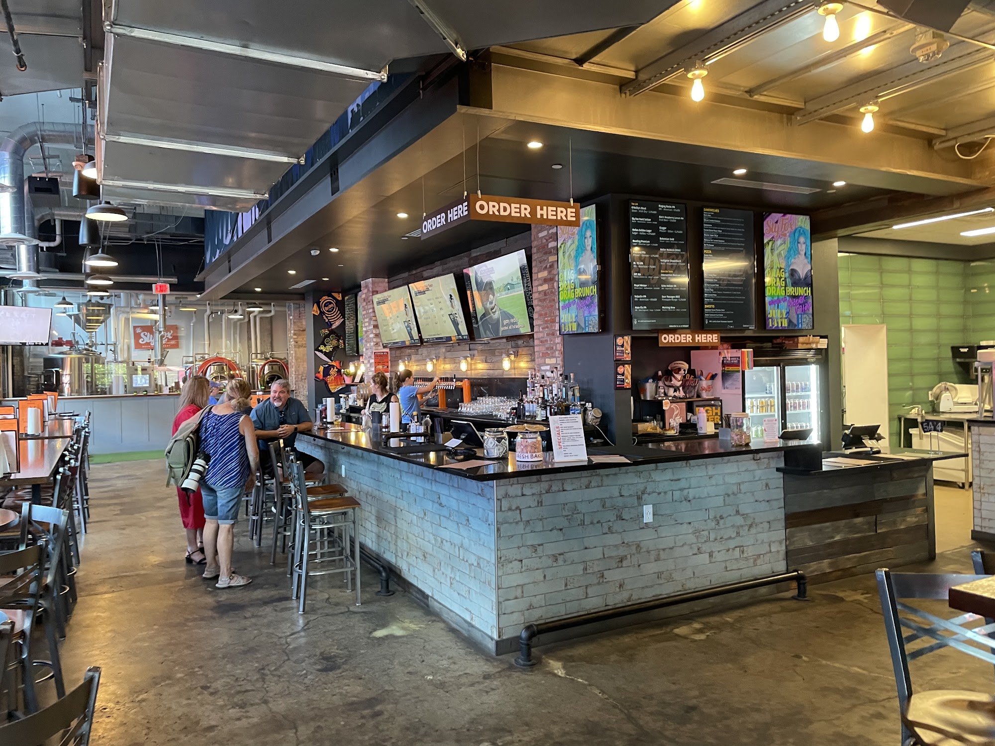 Sly Fox PGH Brewery at the Highline Menu