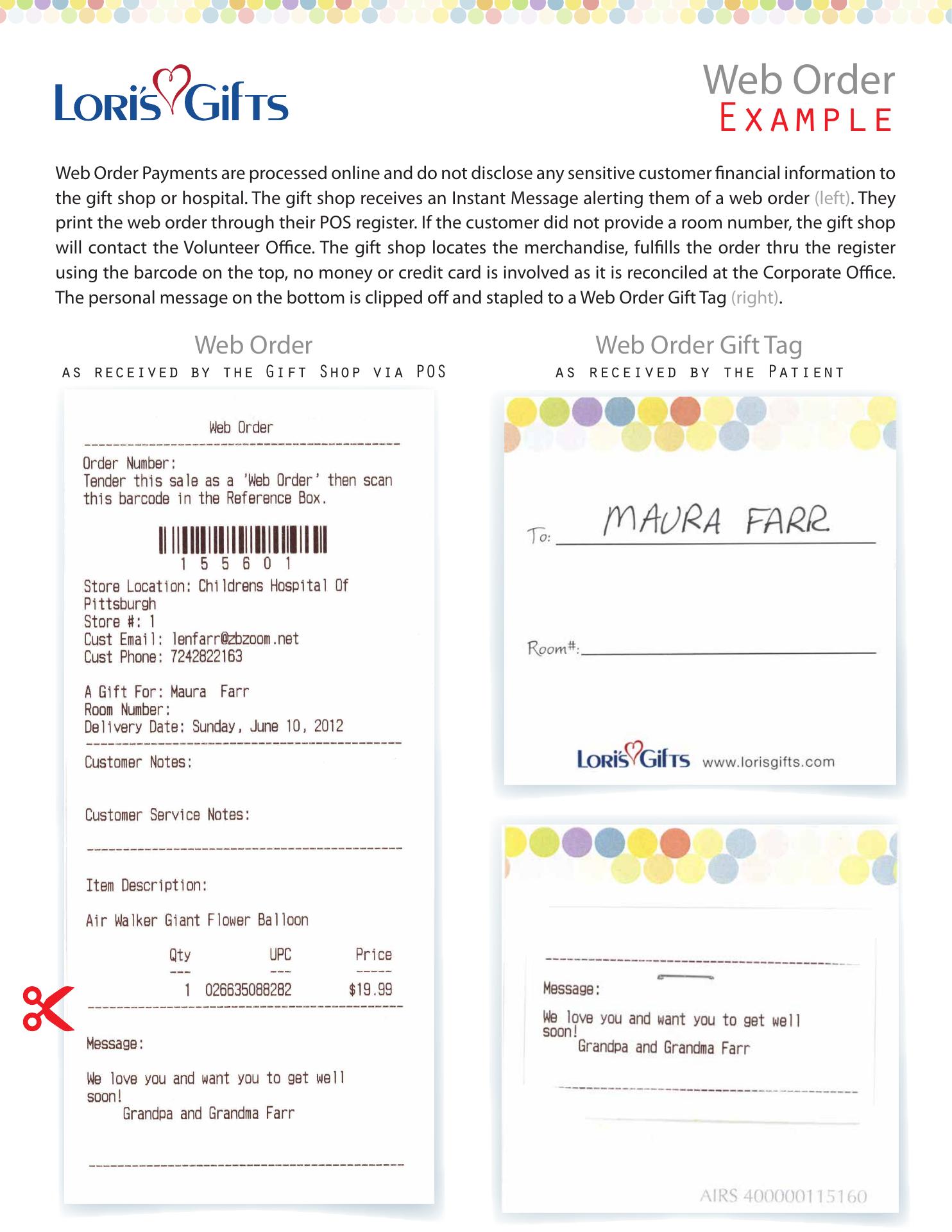 UPMC Shadyside Restaurant Menu