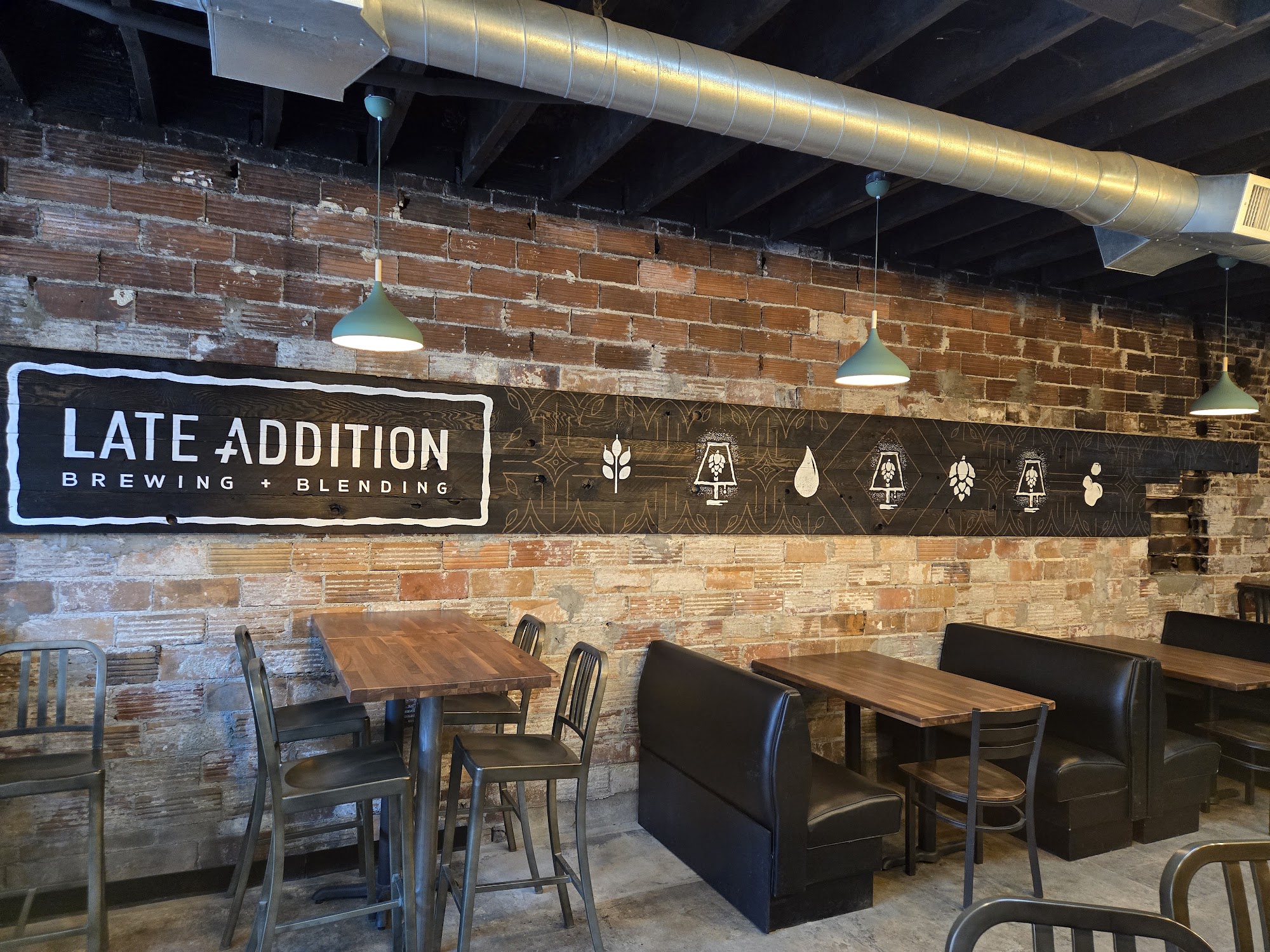 Late Addition Brewing + Blending Menu