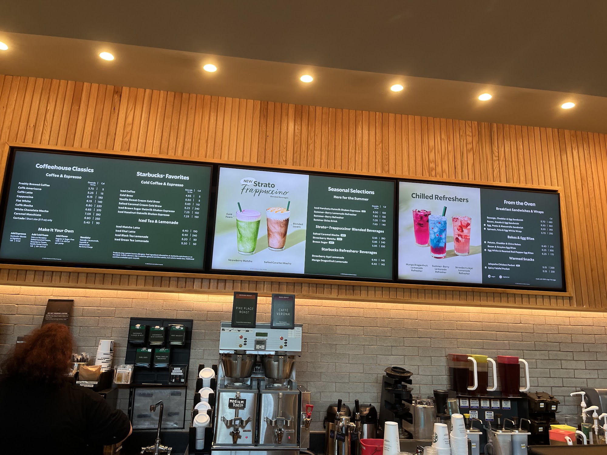 Starbucks Menu